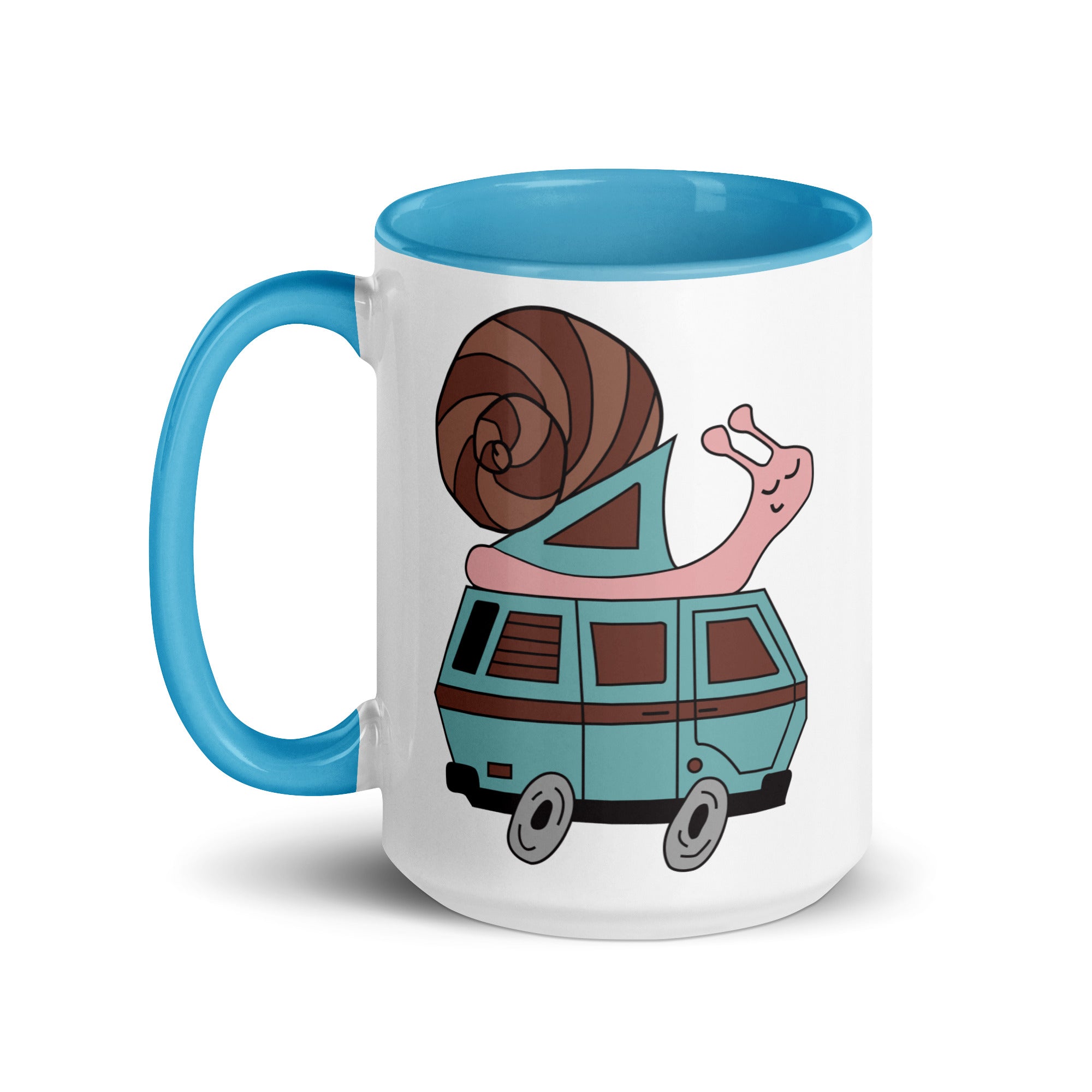 Sally Snail Mug with Color Inside - OVERLANDERS Outfitter