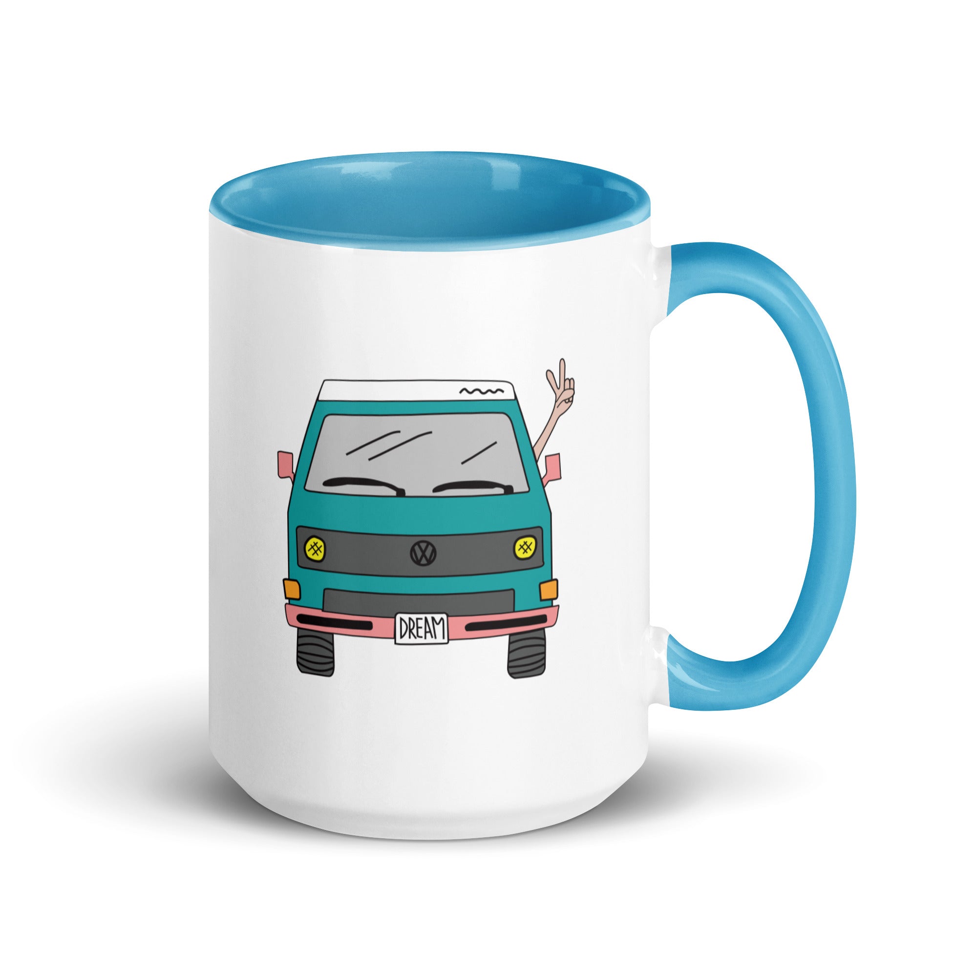 Dream Machine Mug with Color Inside - OVERLANDERS Outfitter