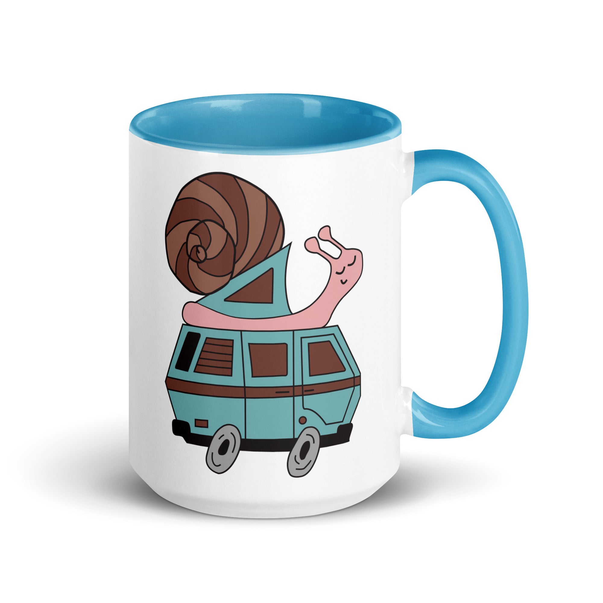 Sally Snail Mug with Color Inside - OVERLANDERS Outfitter