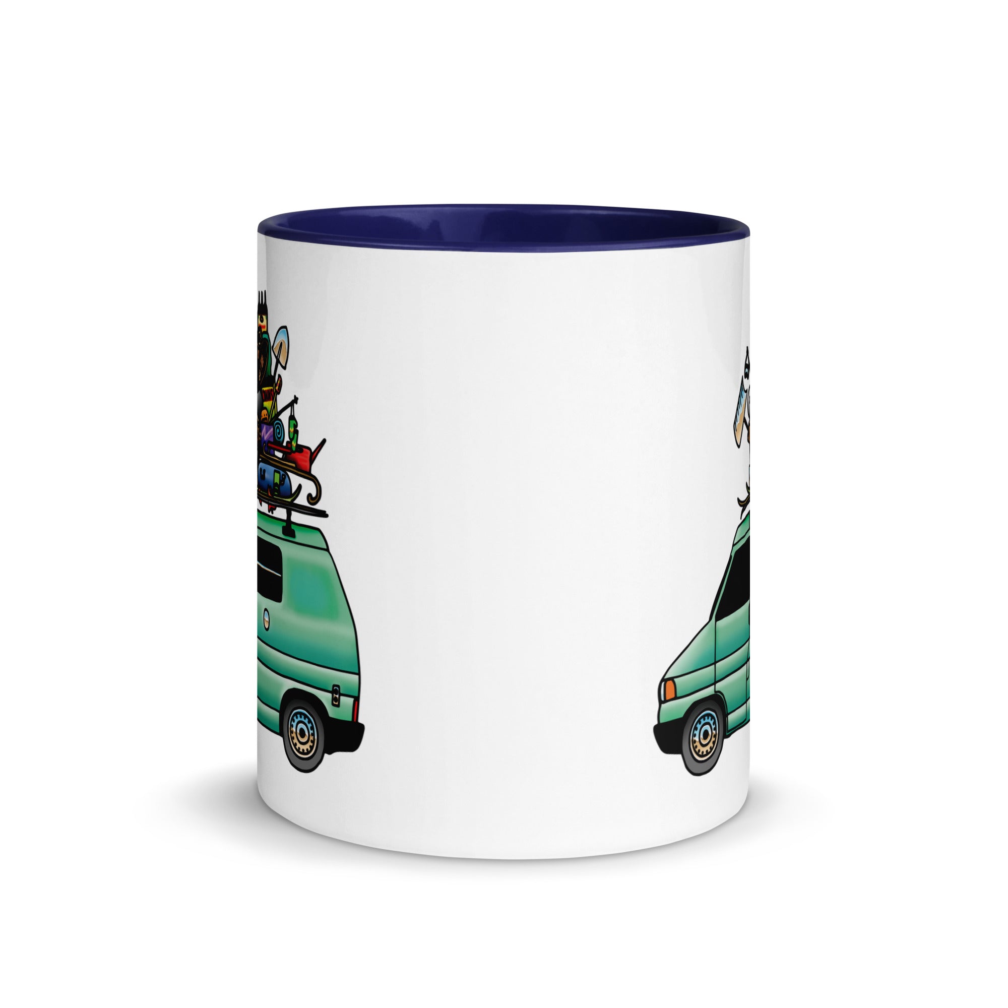 RAD Eurovan Mug with Color Inside - OVERLANDERS Outfitter