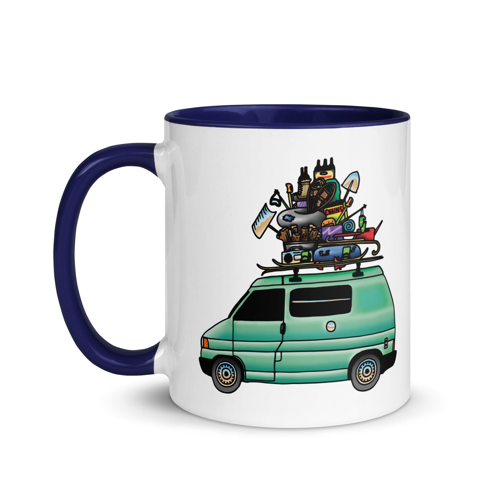 RAD Eurovan Mug with Color Inside - OVERLANDERS Outfitter