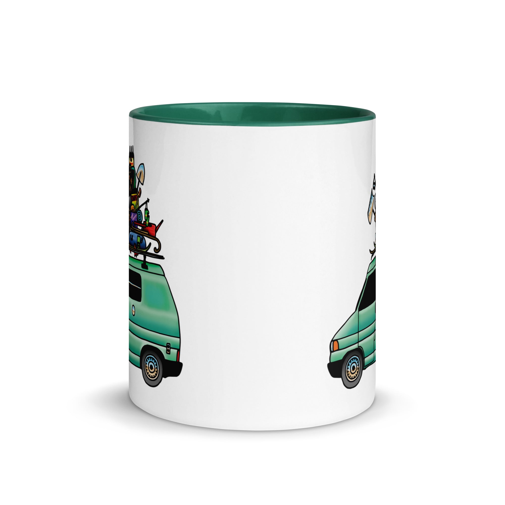 RAD Eurovan Mug with Color Inside - OVERLANDERS Outfitter