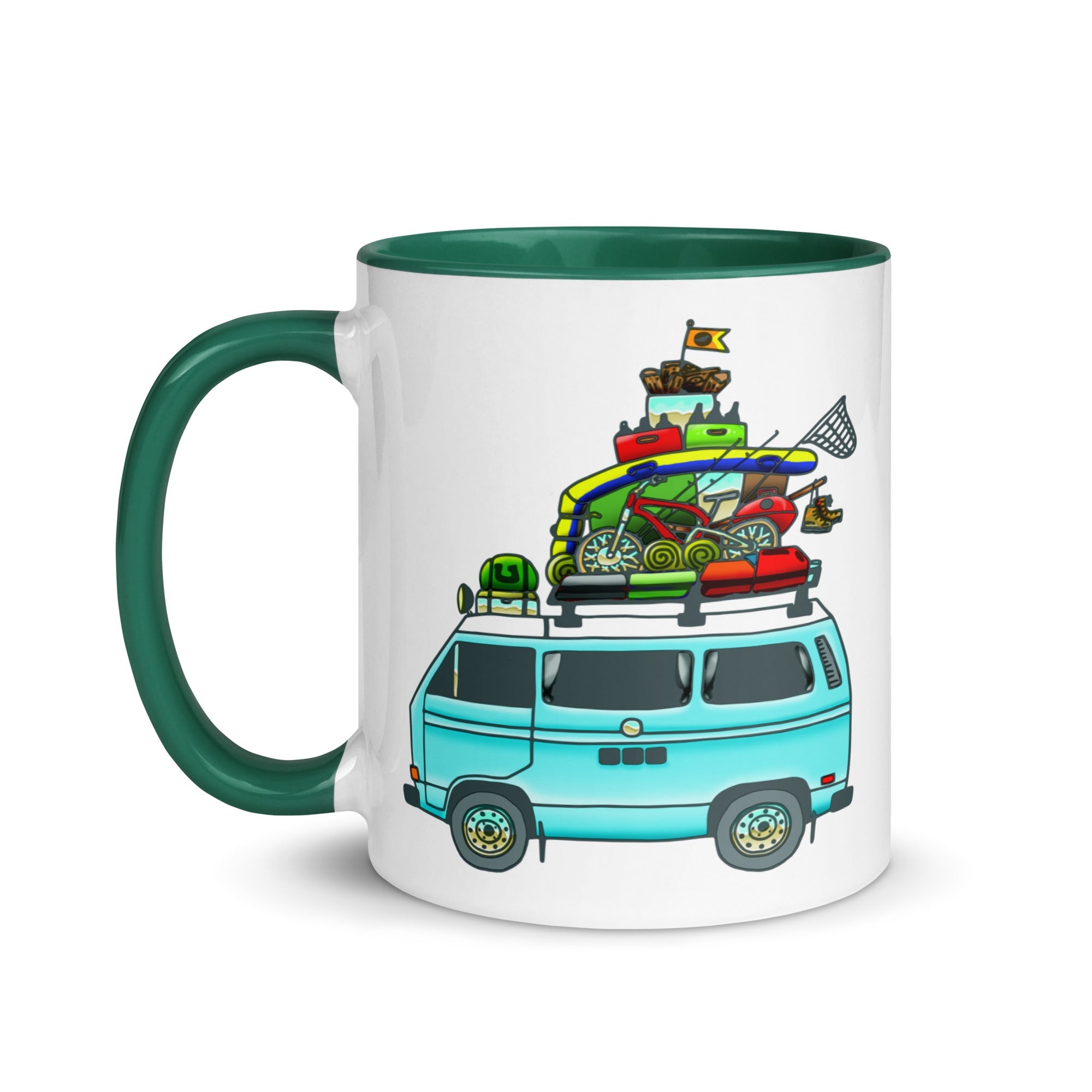 RAD Vanagon Mug with Color Inside - OVERLANDERS Outfitter