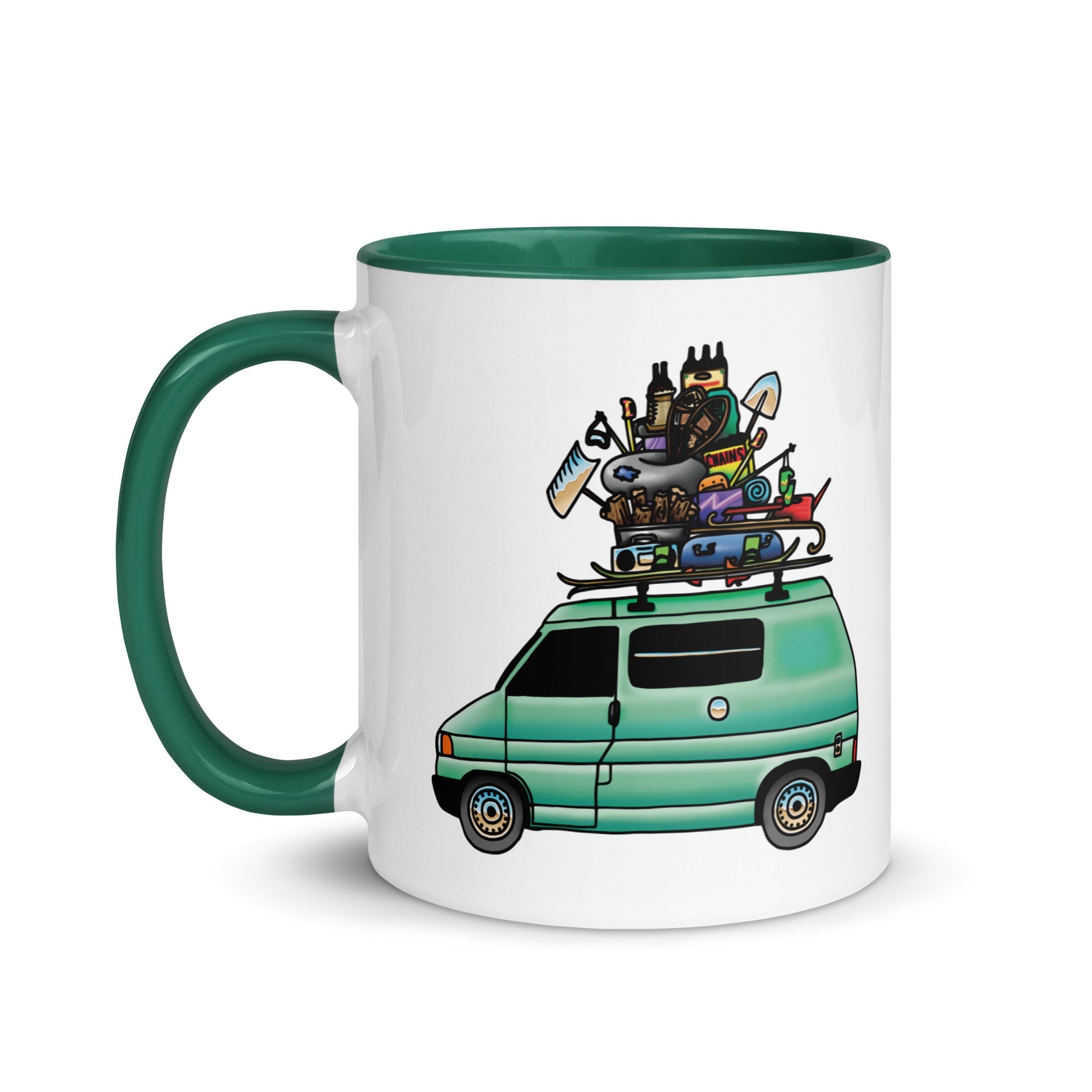 RAD Eurovan Mug with Color Inside - OVERLANDERS Outfitter