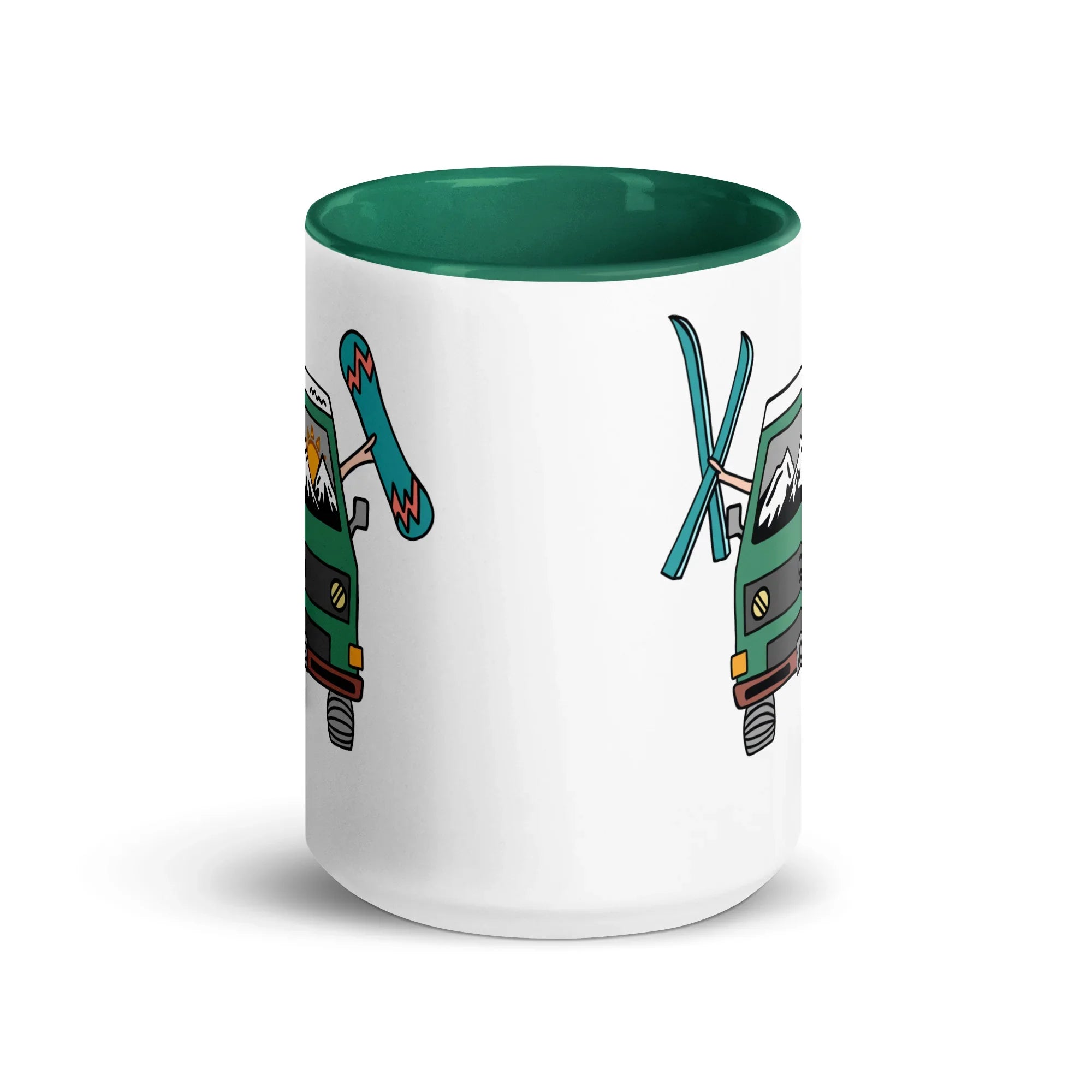 Shred Van Mug with Color Inside