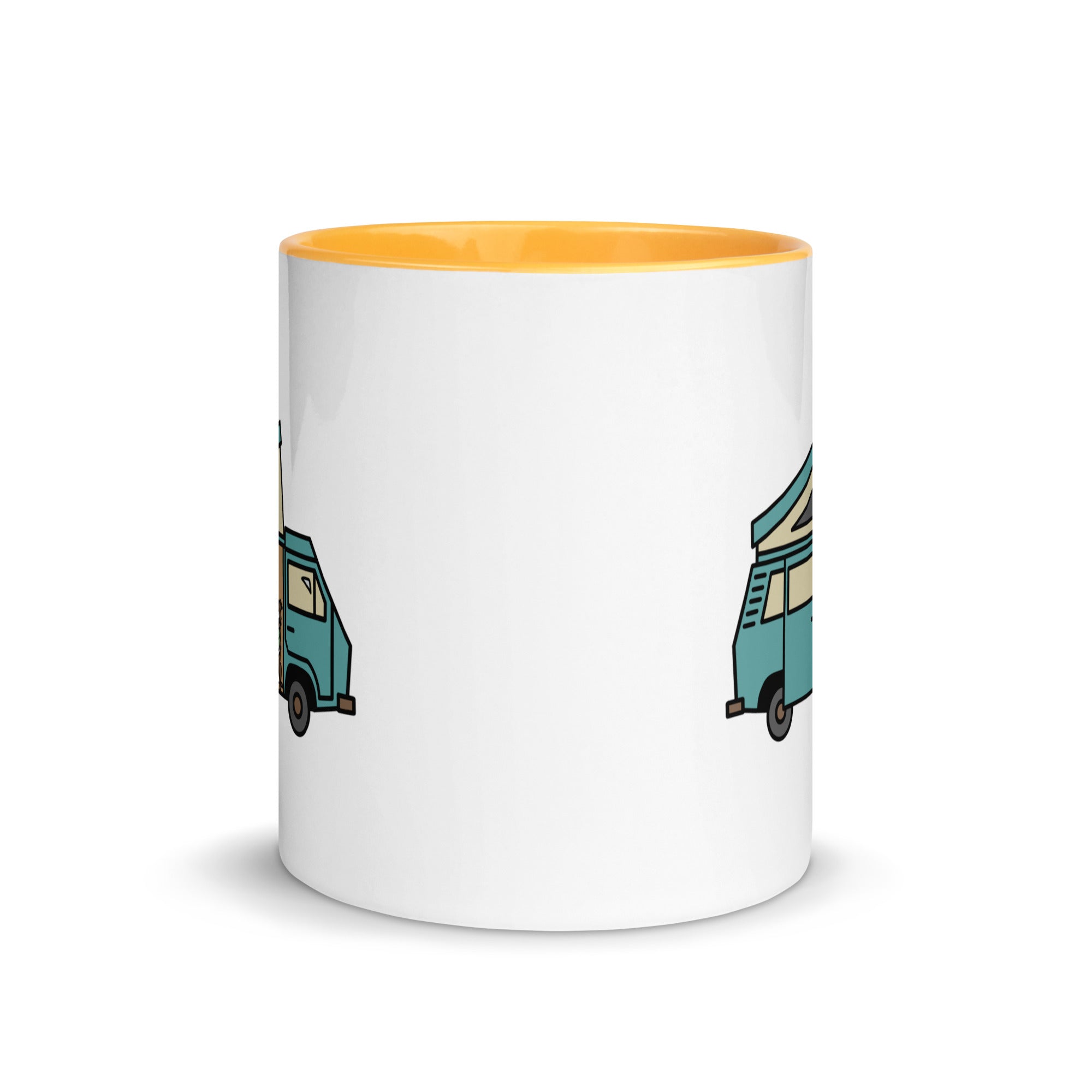 Dog in Van Mug with Color Inside - OVERLANDERS Outfitter