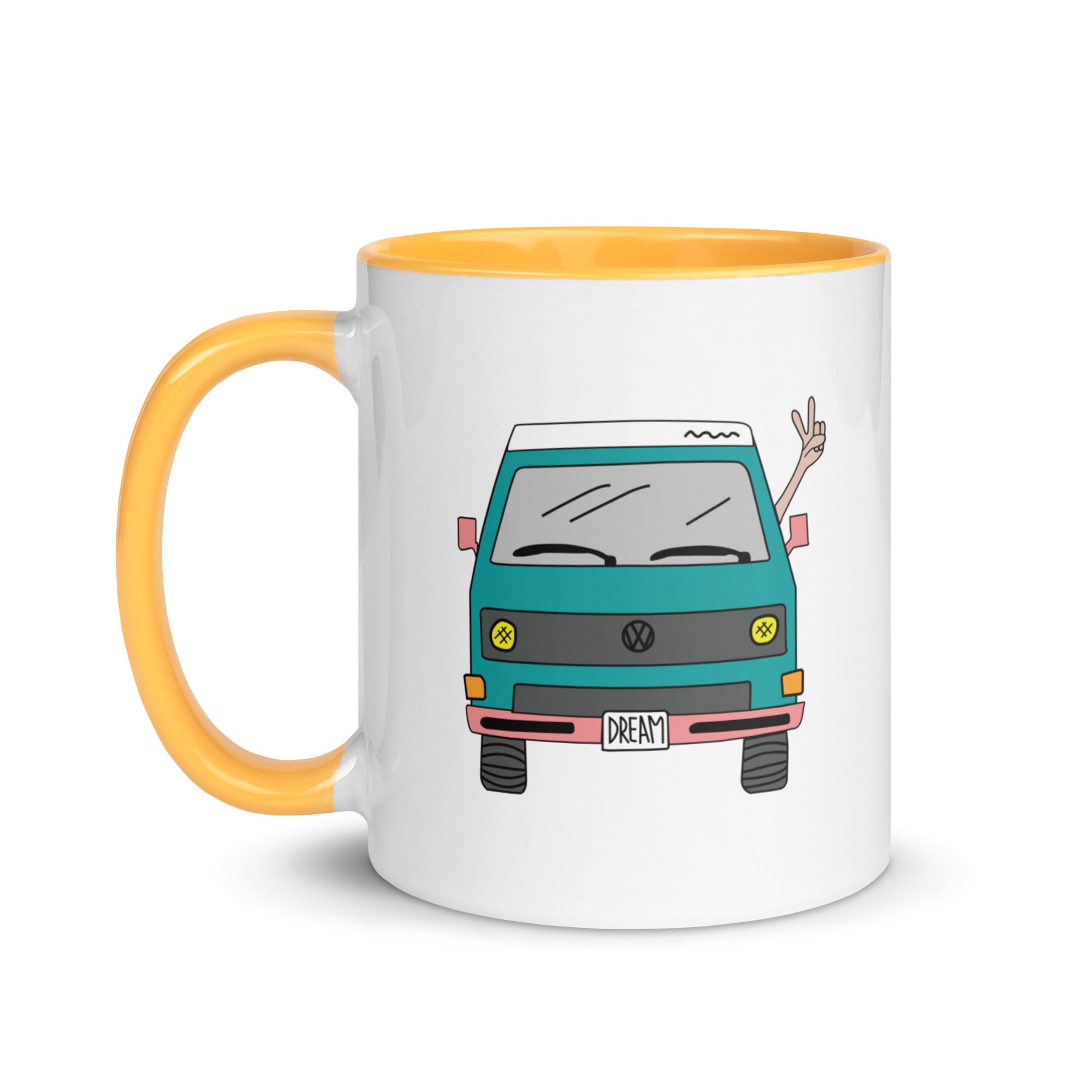 Dream Machine Mug with Color Inside - OVERLANDERS Outfitter