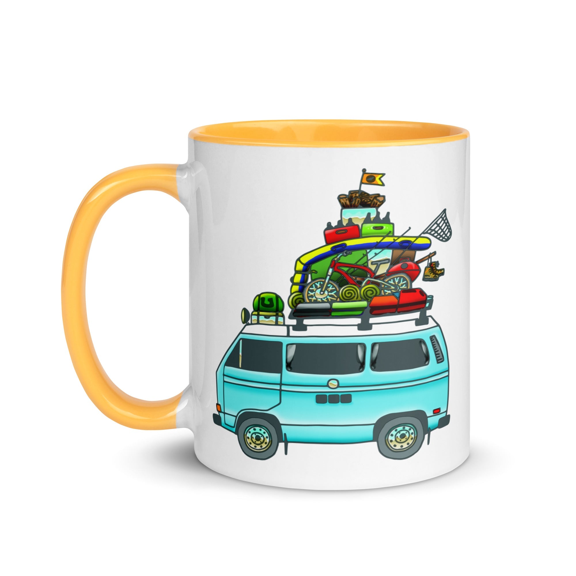 RAD Vanagon Mug with Color Inside - OVERLANDERS Outfitter