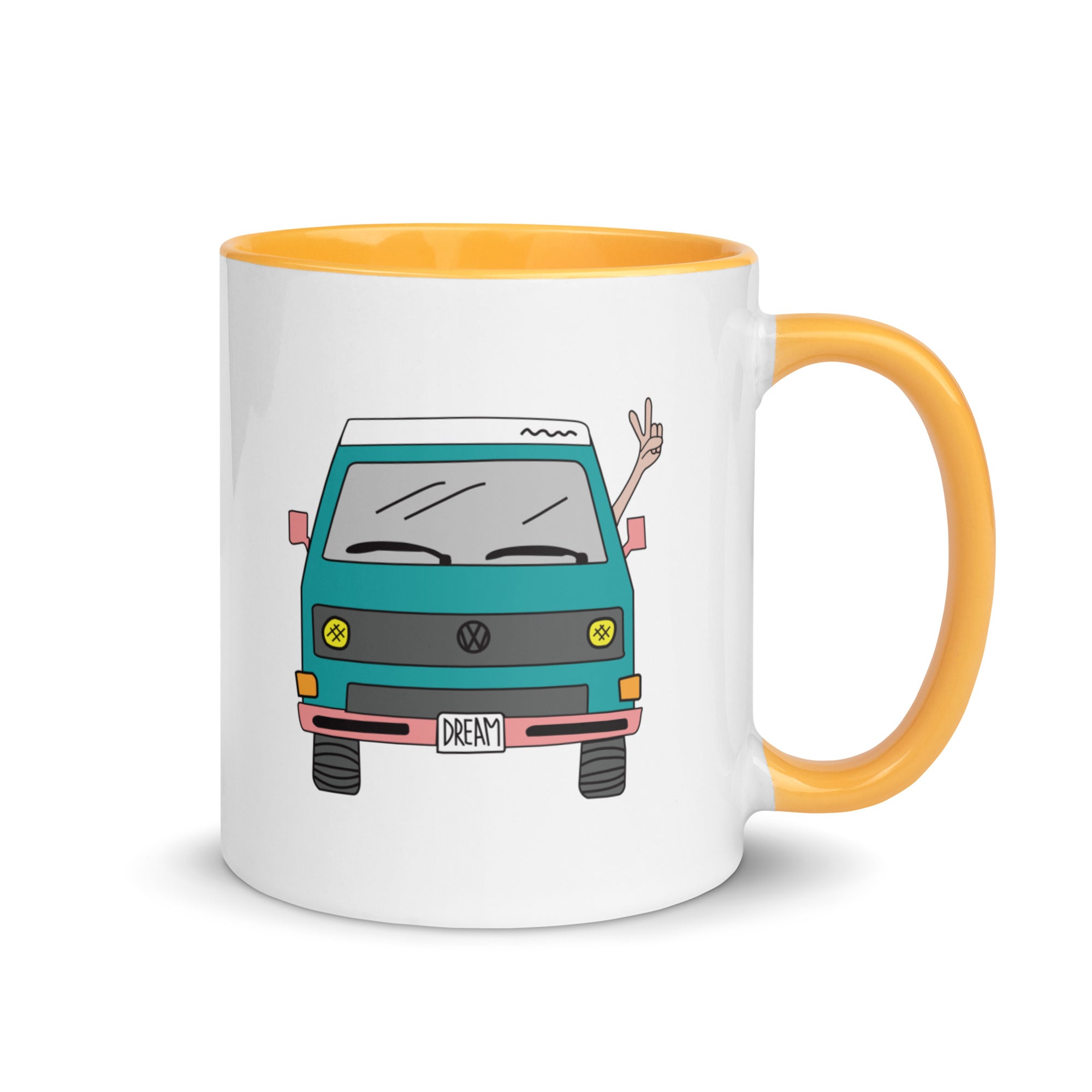 Dream Machine Mug with Color Inside - OVERLANDERS Outfitter