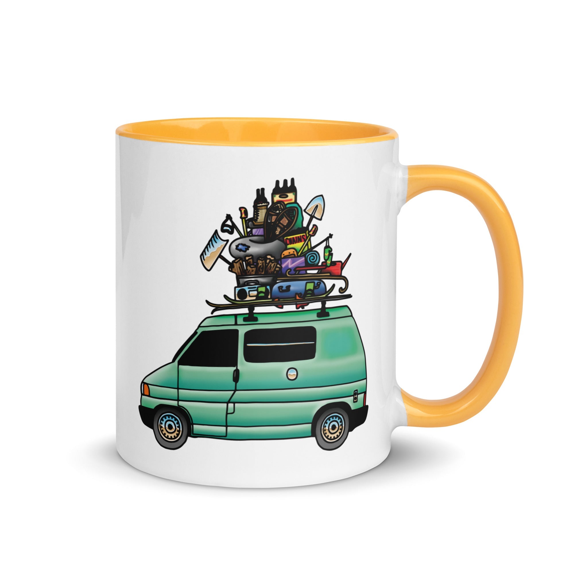 RAD Eurovan Mug with Color Inside - OVERLANDERS Outfitter