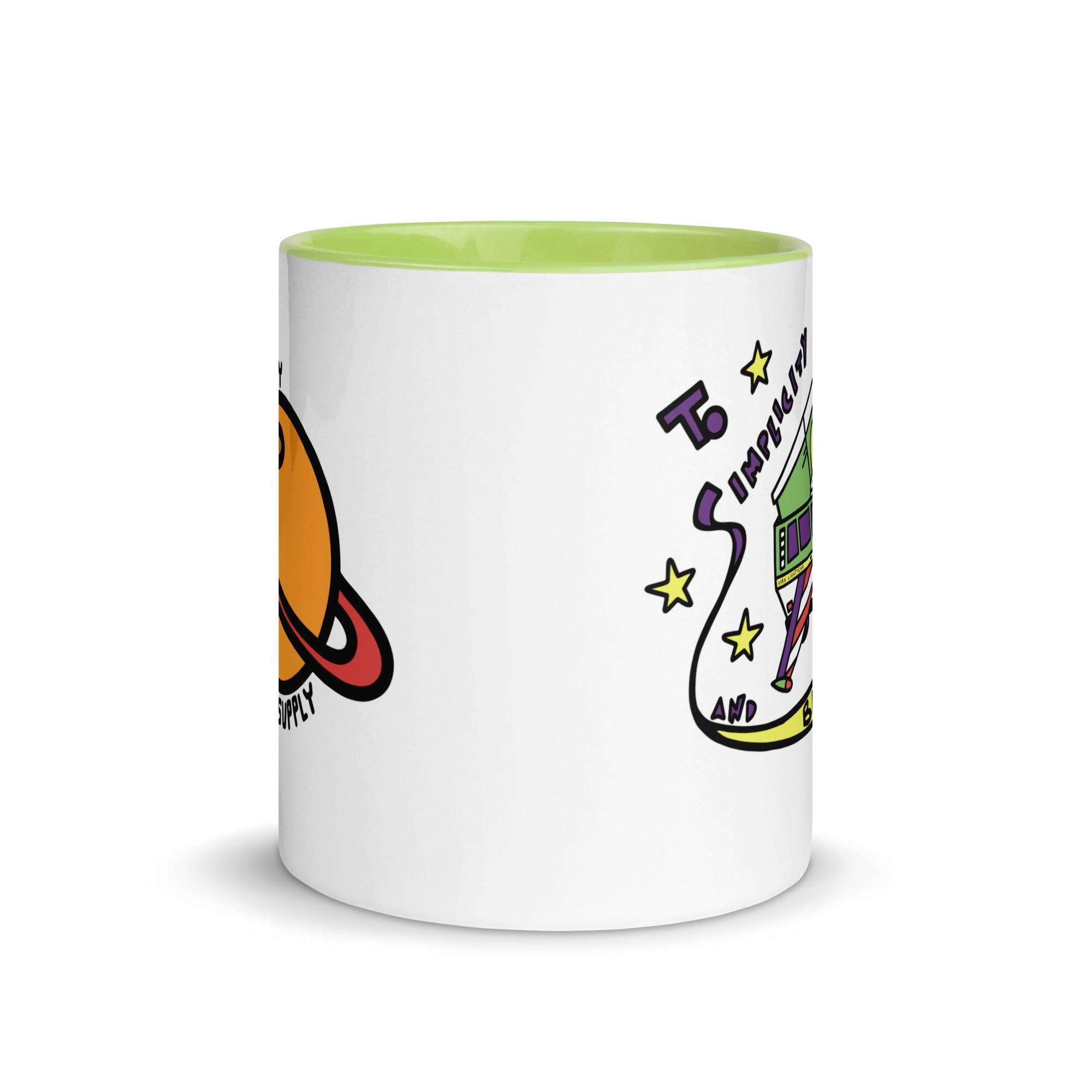 Van Lightyear Mug with Color Inside - OVERLANDERS Outfitter
