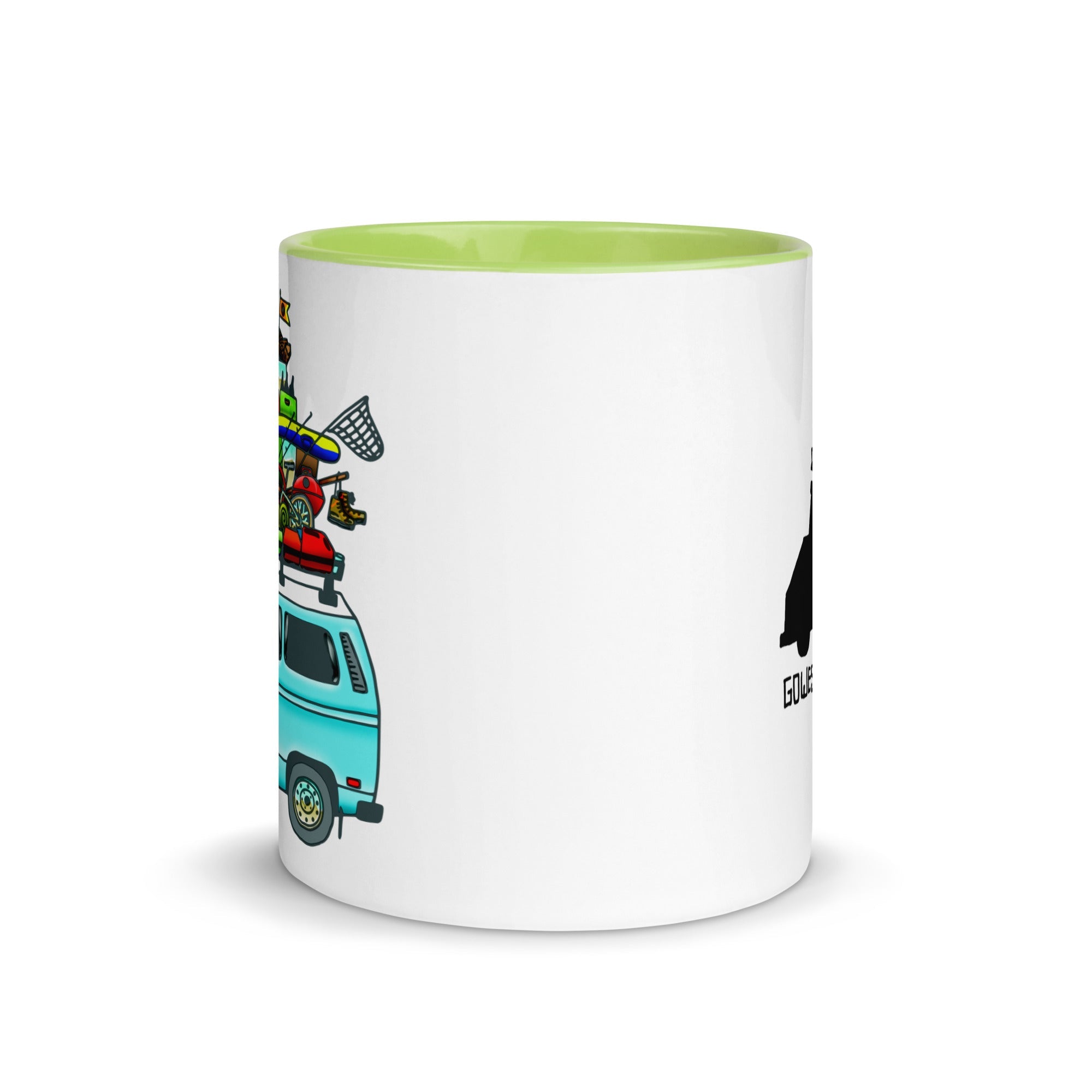 RAD Vanagon Mug with Color Inside - OVERLANDERS Outfitter