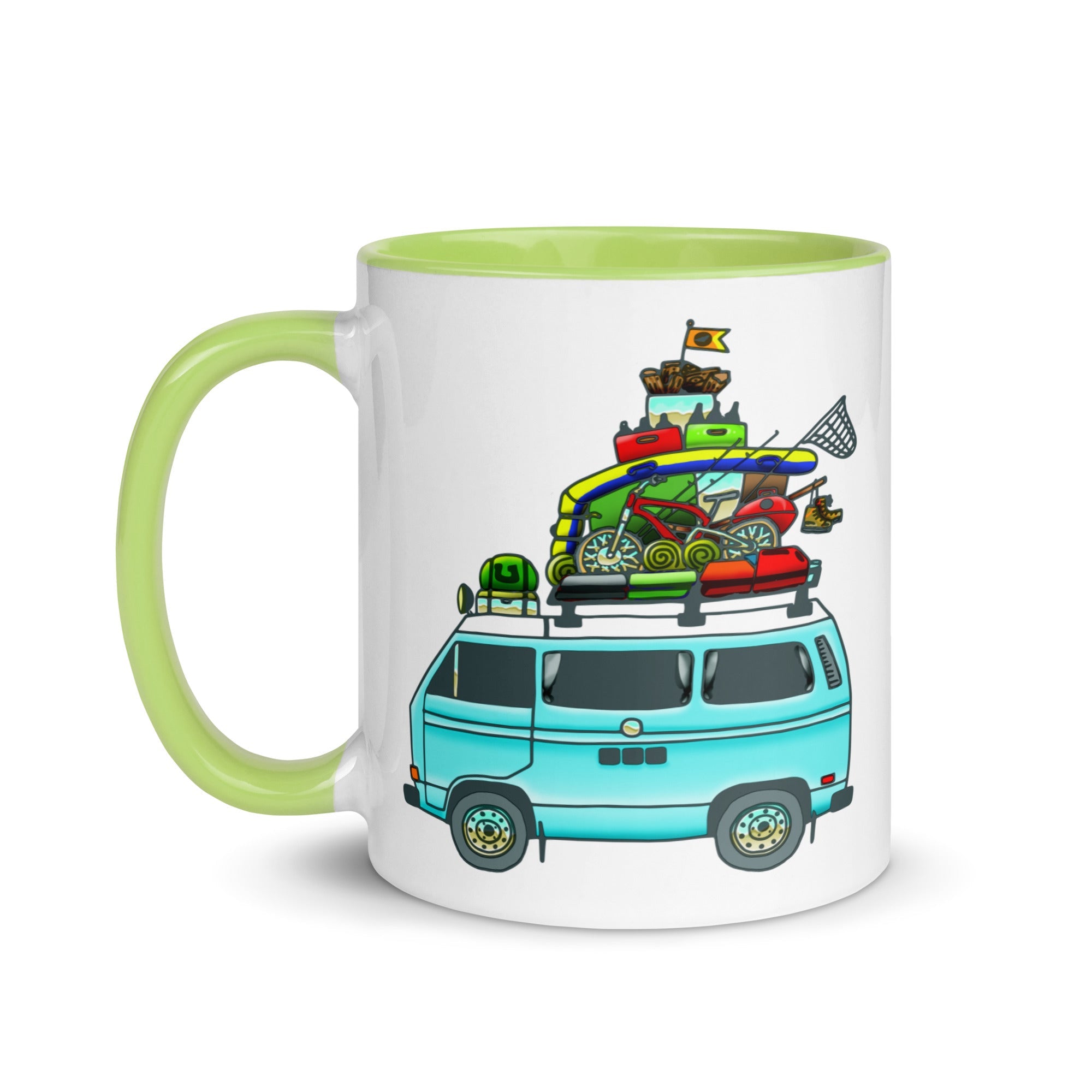 RAD Vanagon Mug with Color Inside - OVERLANDERS Outfitter