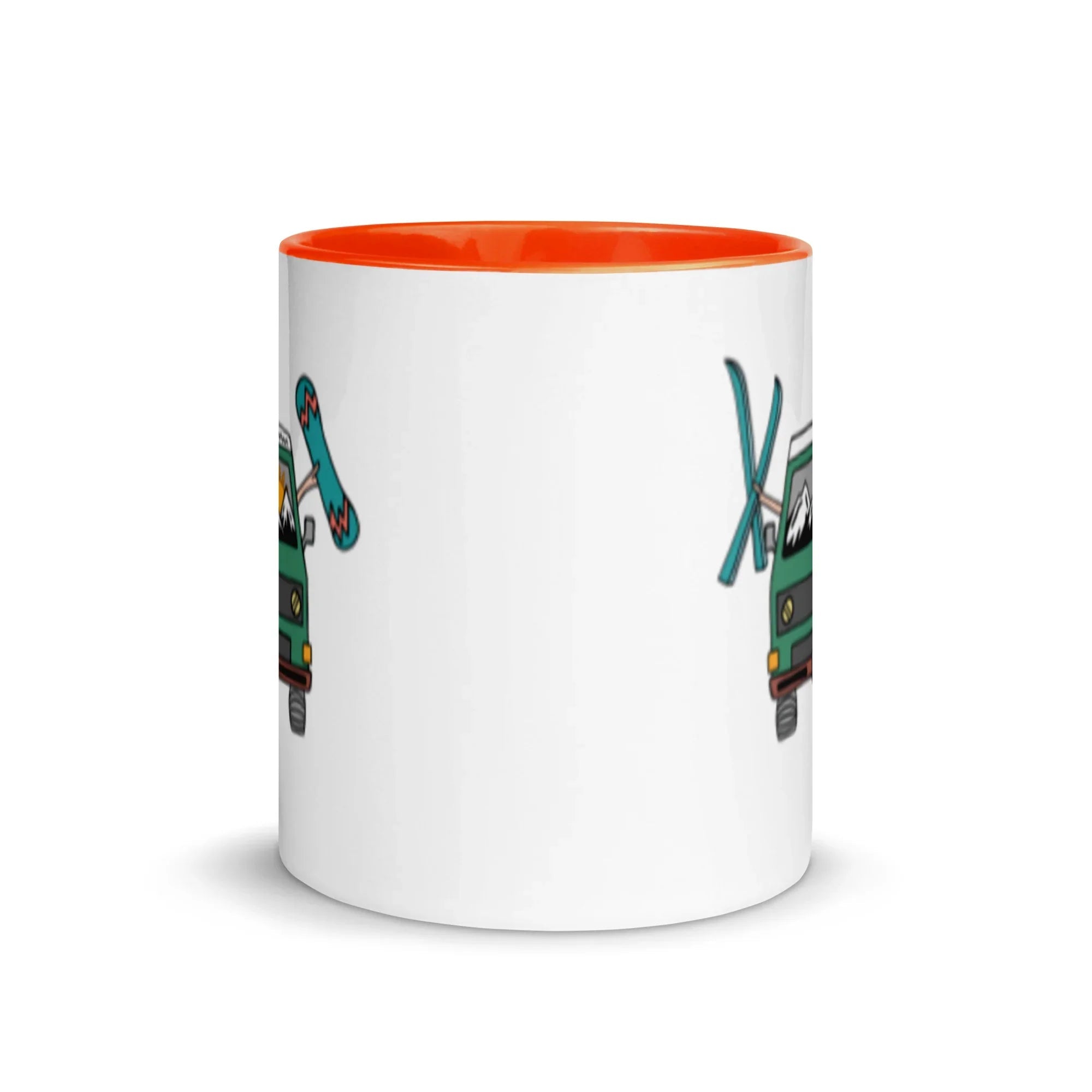 Shred Van Mug with Color Inside - OVERLANDERS Outfitter