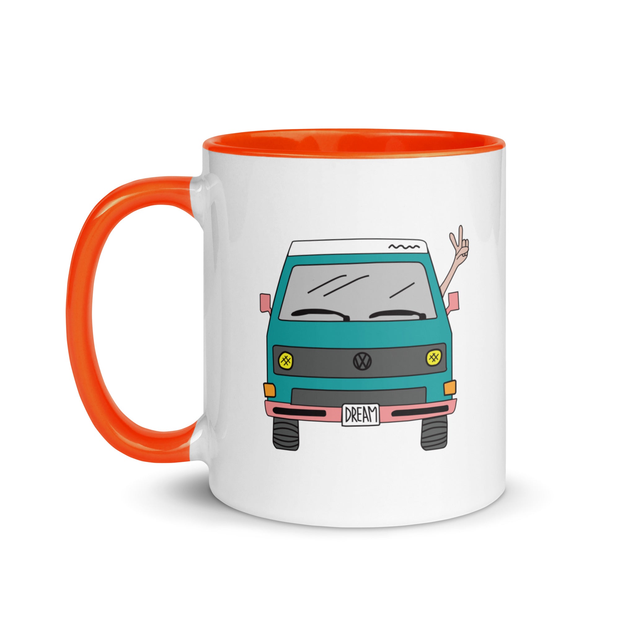 Dream Machine Mug with Color Inside - OVERLANDERS Outfitter