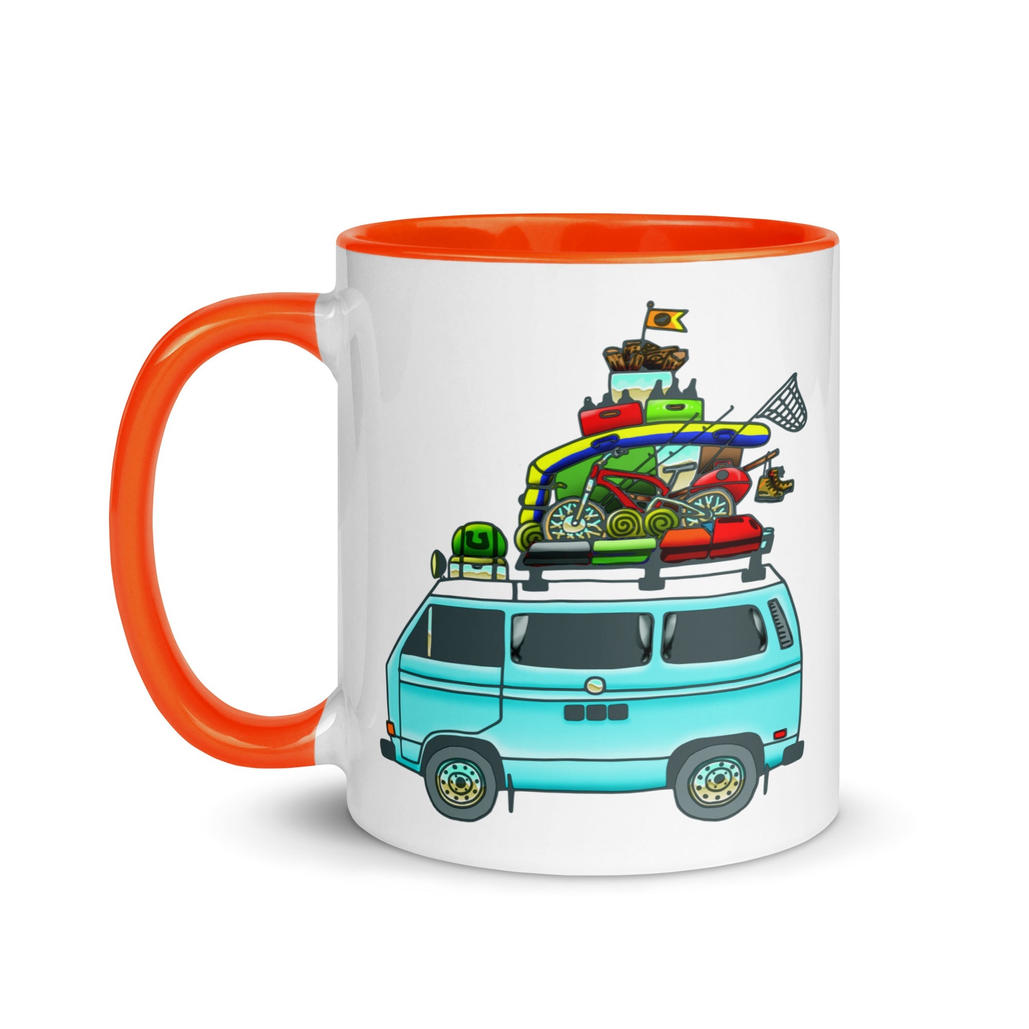 RAD Vanagon Mug with Color Inside - OVERLANDERS Outfitter