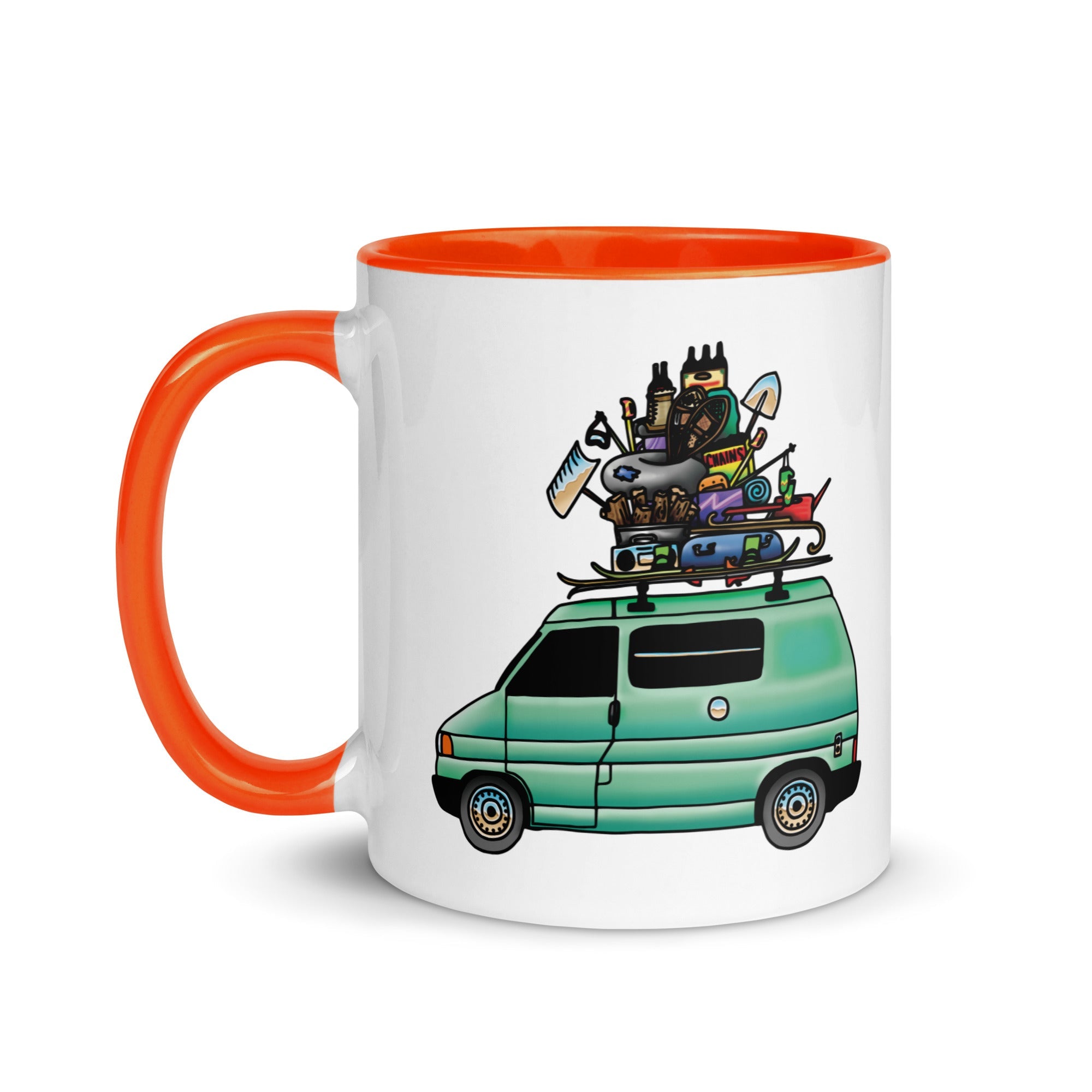 RAD Eurovan Mug with Color Inside - OVERLANDERS Outfitter