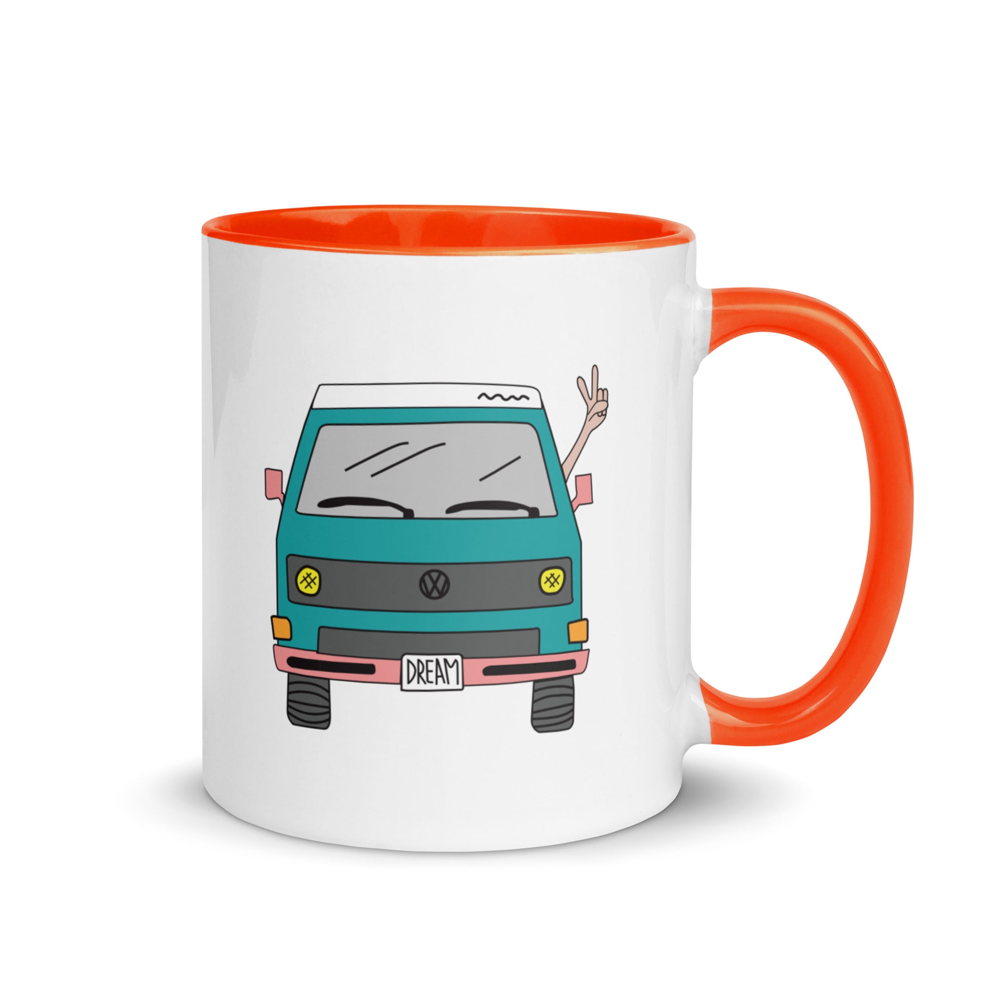 Dream Machine Mug with Color Inside - OVERLANDERS Outfitter