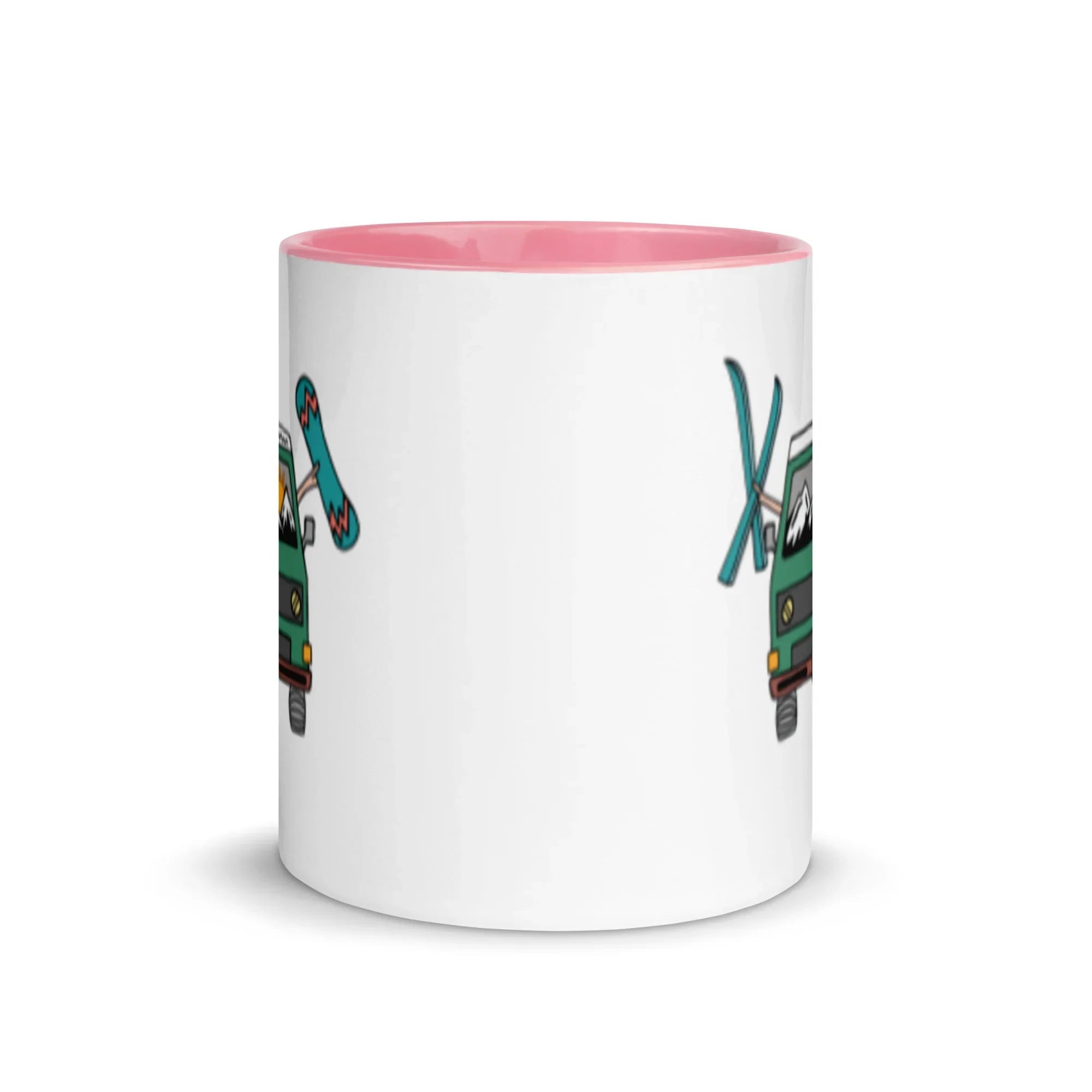 Shred Van Mug with Color Inside - OVERLANDERS Outfitter