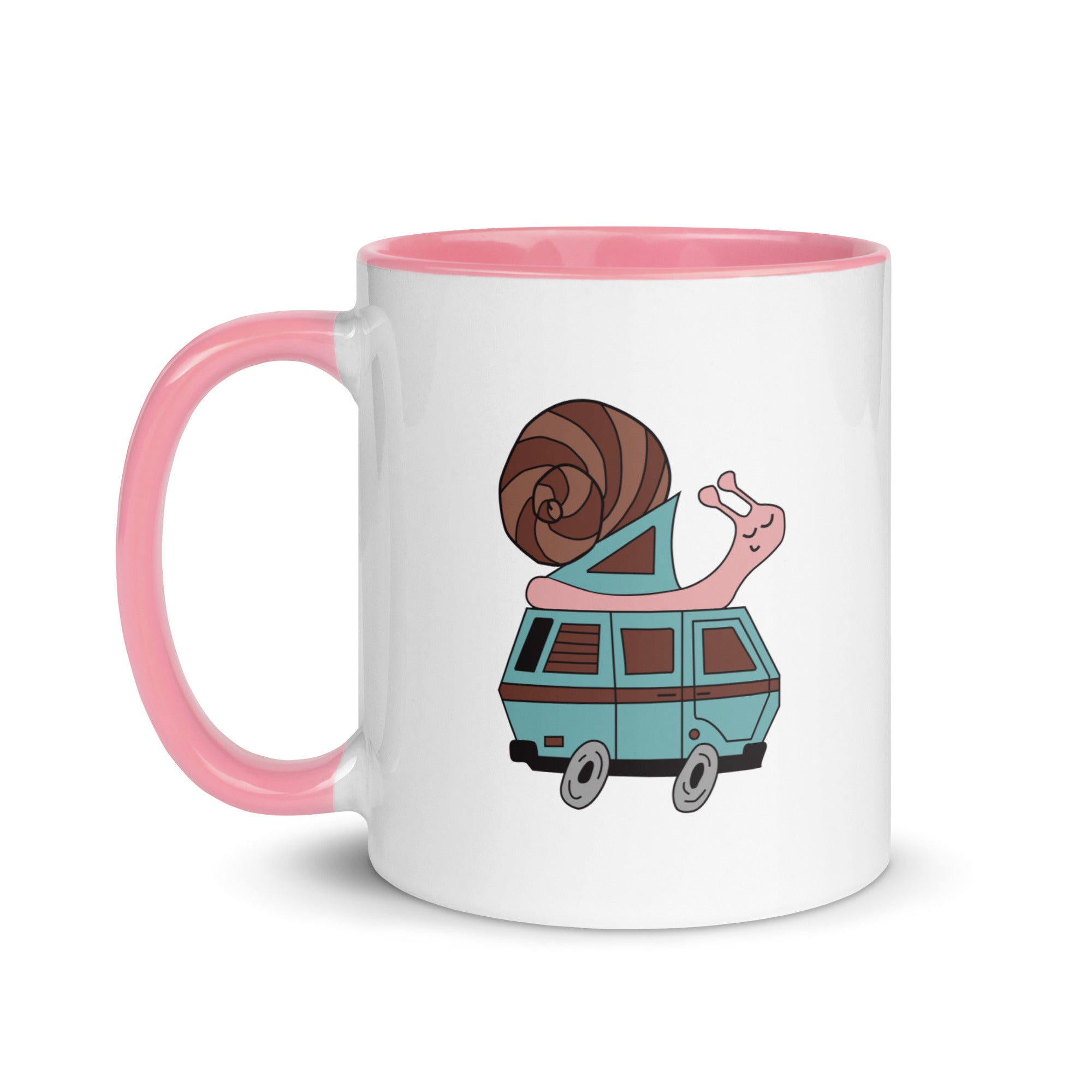 Sally Snail Mug with Color Inside - OVERLANDERS Outfitter