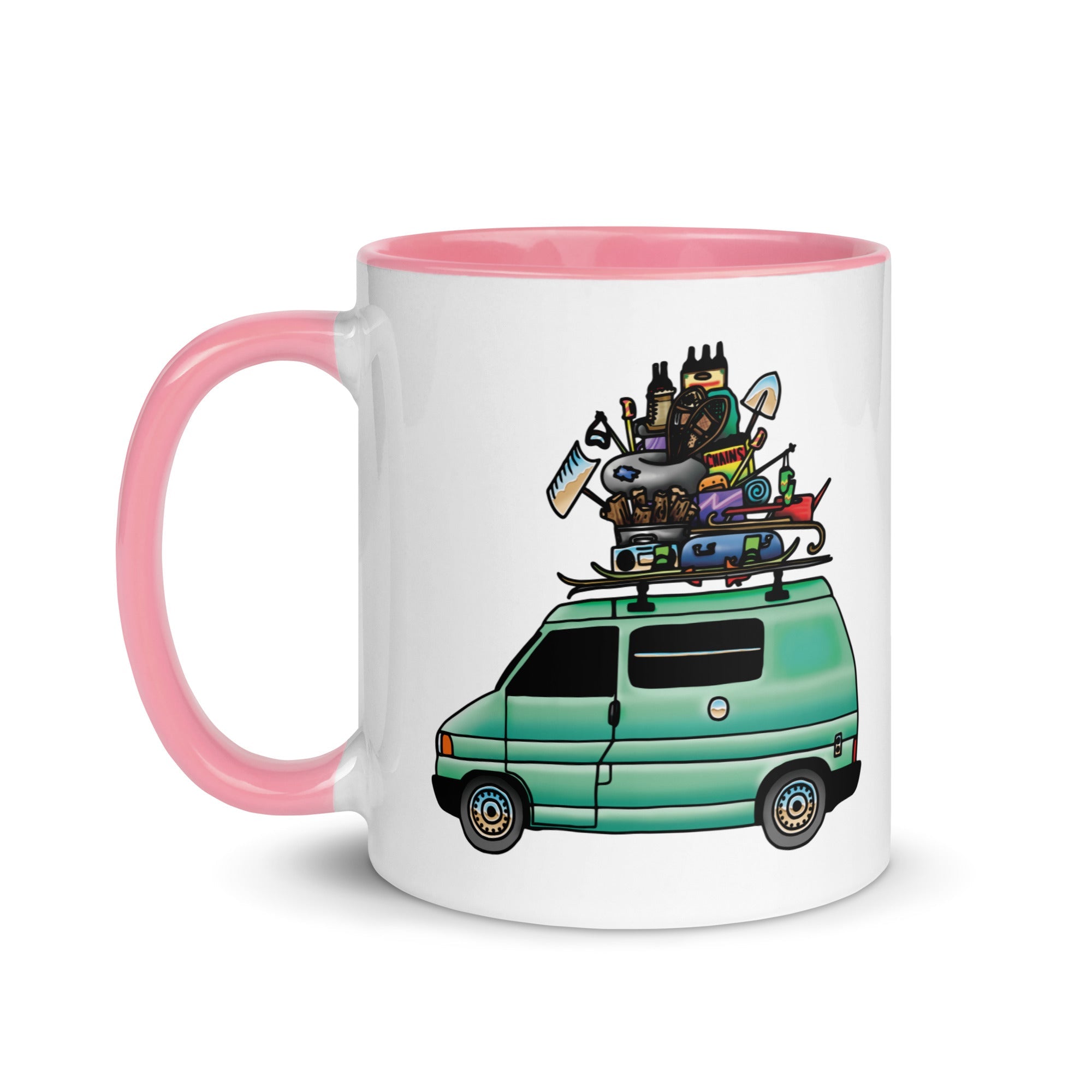 RAD Eurovan Mug with Color Inside - OVERLANDERS Outfitter