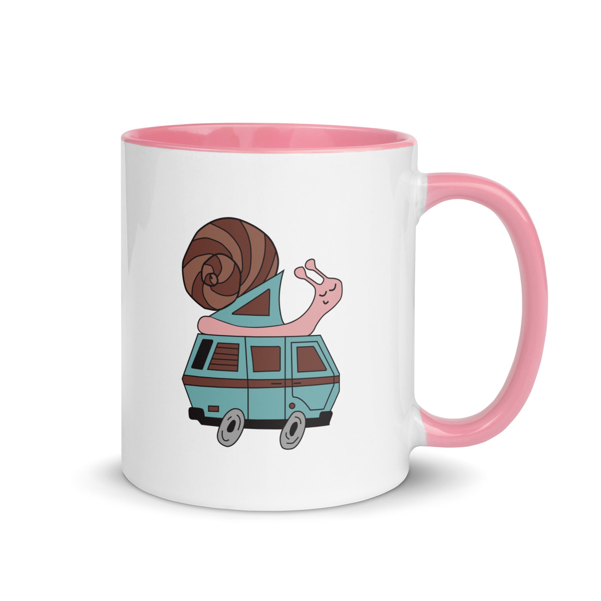Sally Snail Mug with Color Inside - OVERLANDERS Outfitter