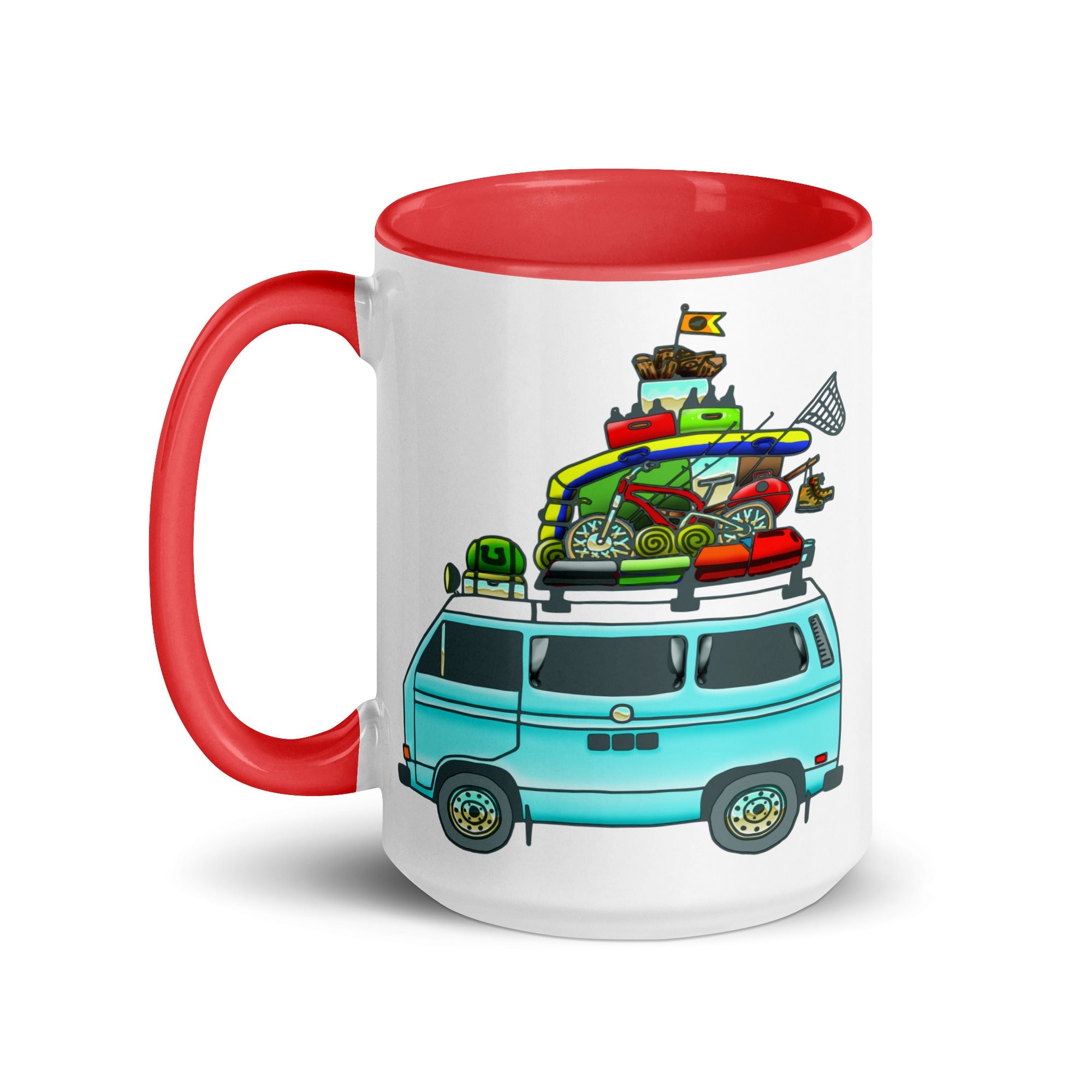 RAD Vanagon Mug with Color Inside