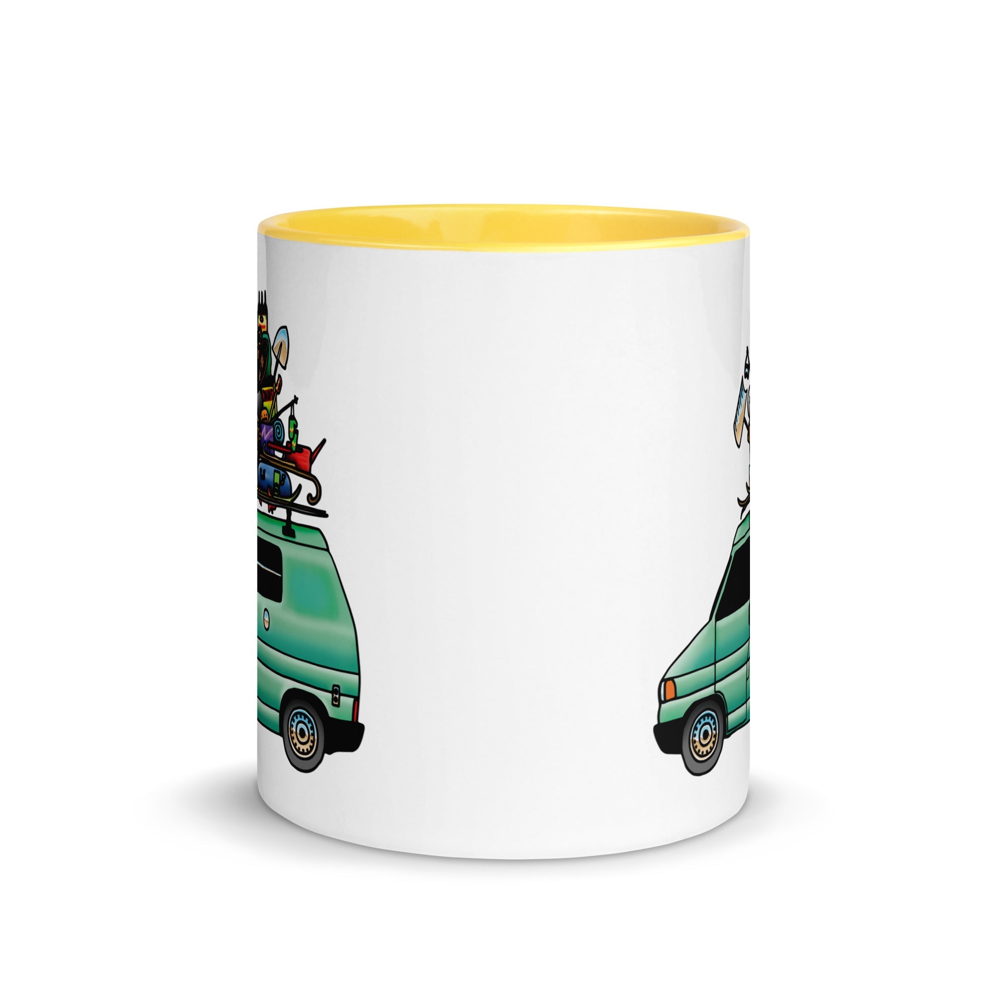 RAD Eurovan Mug with Color Inside - OVERLANDERS Outfitter