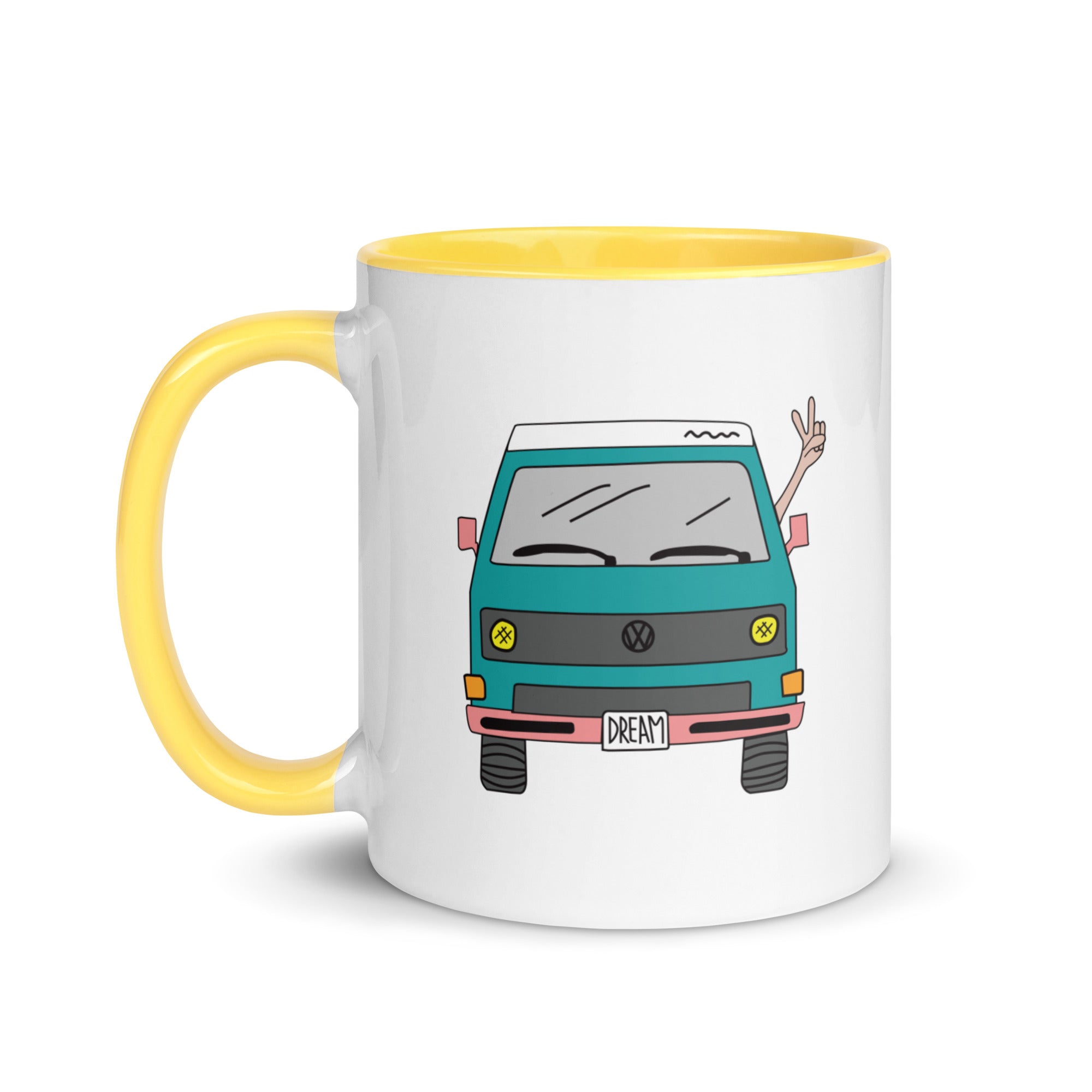 Dream Machine Mug with Color Inside - OVERLANDERS Outfitter