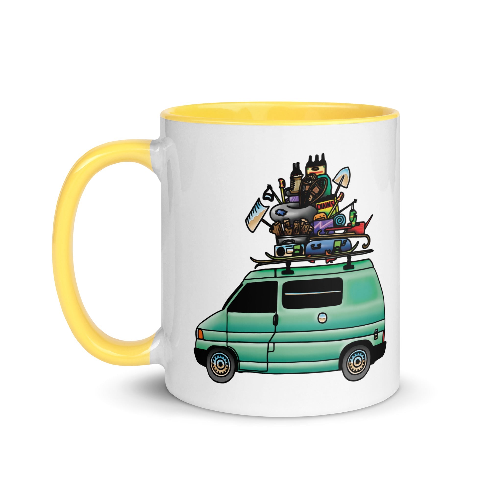 RAD Eurovan Mug with Color Inside - OVERLANDERS Outfitter