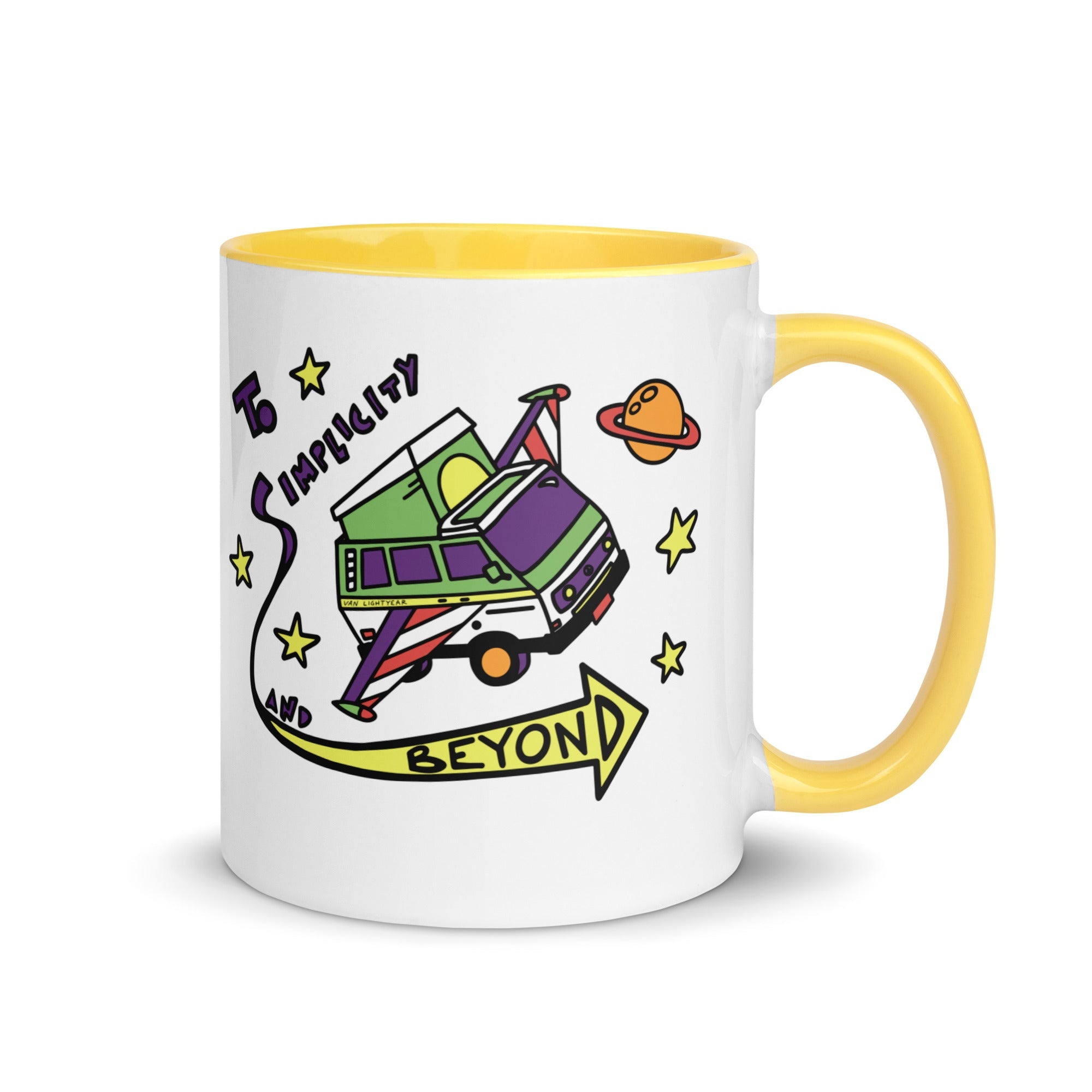 Van Lightyear Mug with Color Inside - OVERLANDERS Outfitter