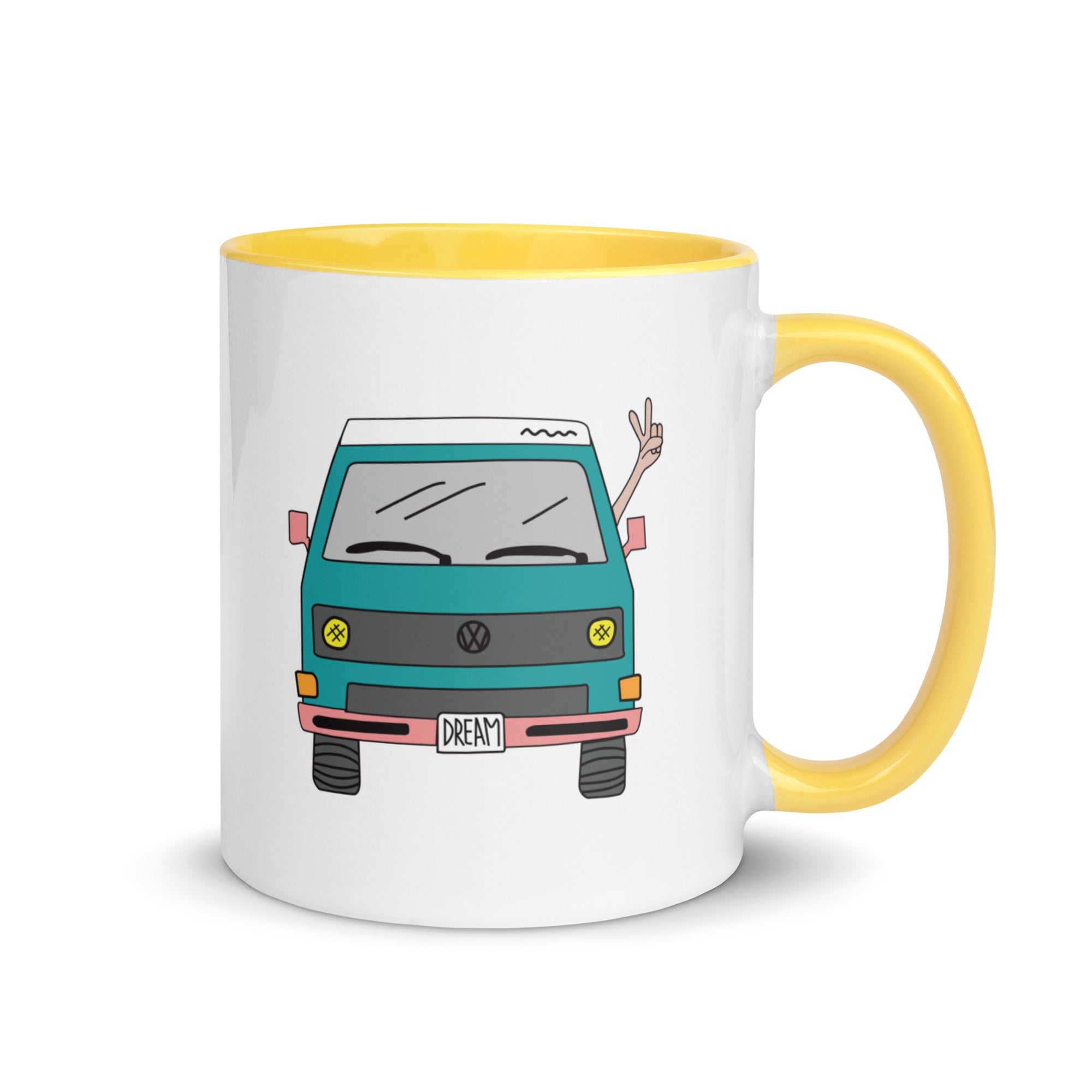 Dream Machine Mug with Color Inside - OVERLANDERS Outfitter