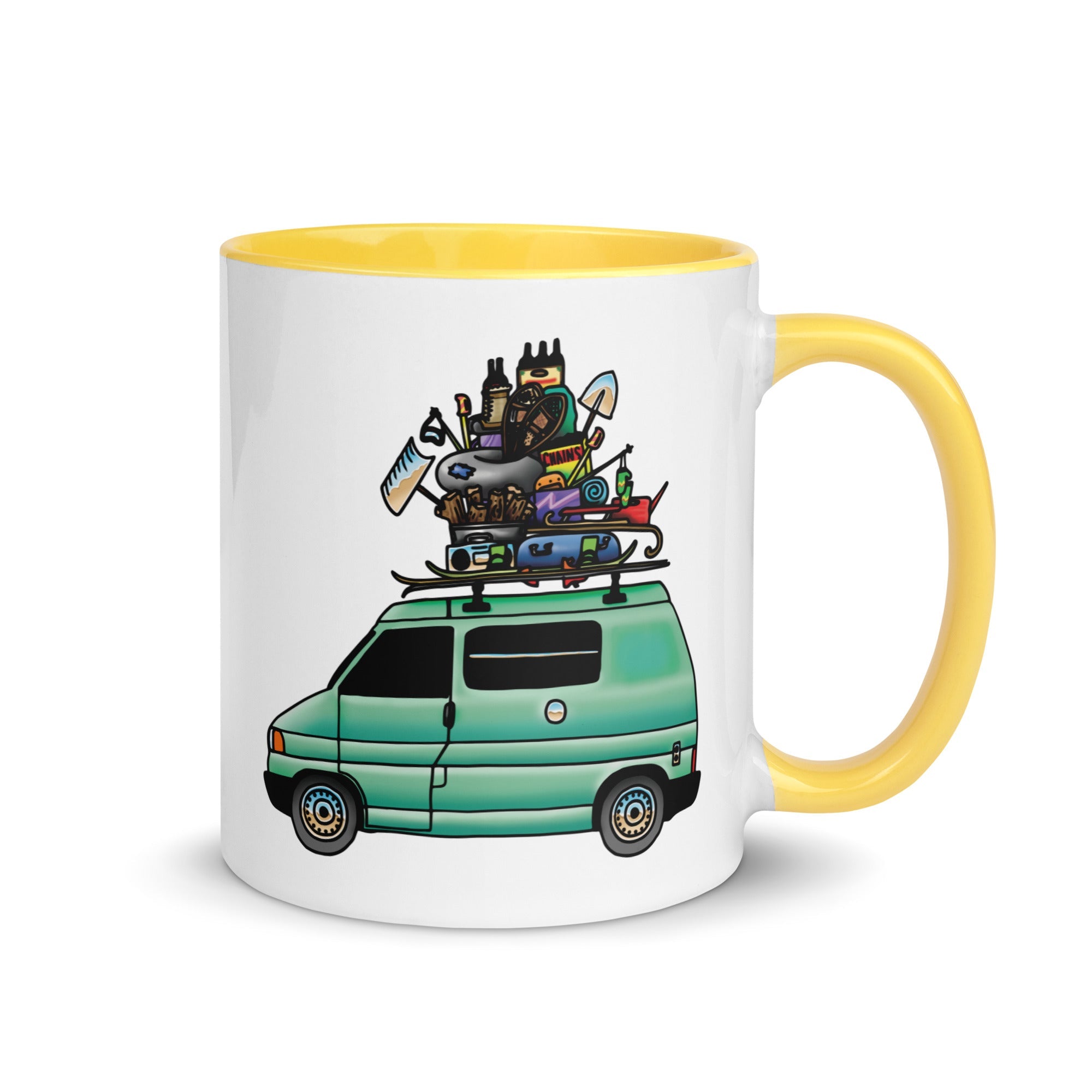 RAD Eurovan Mug with Color Inside - OVERLANDERS Outfitter