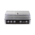 Wildfire Ranch Pro 42-Inch Stainless Steel Grill featuring sleek design and natural gas capability, ideal for outdoor cooking.