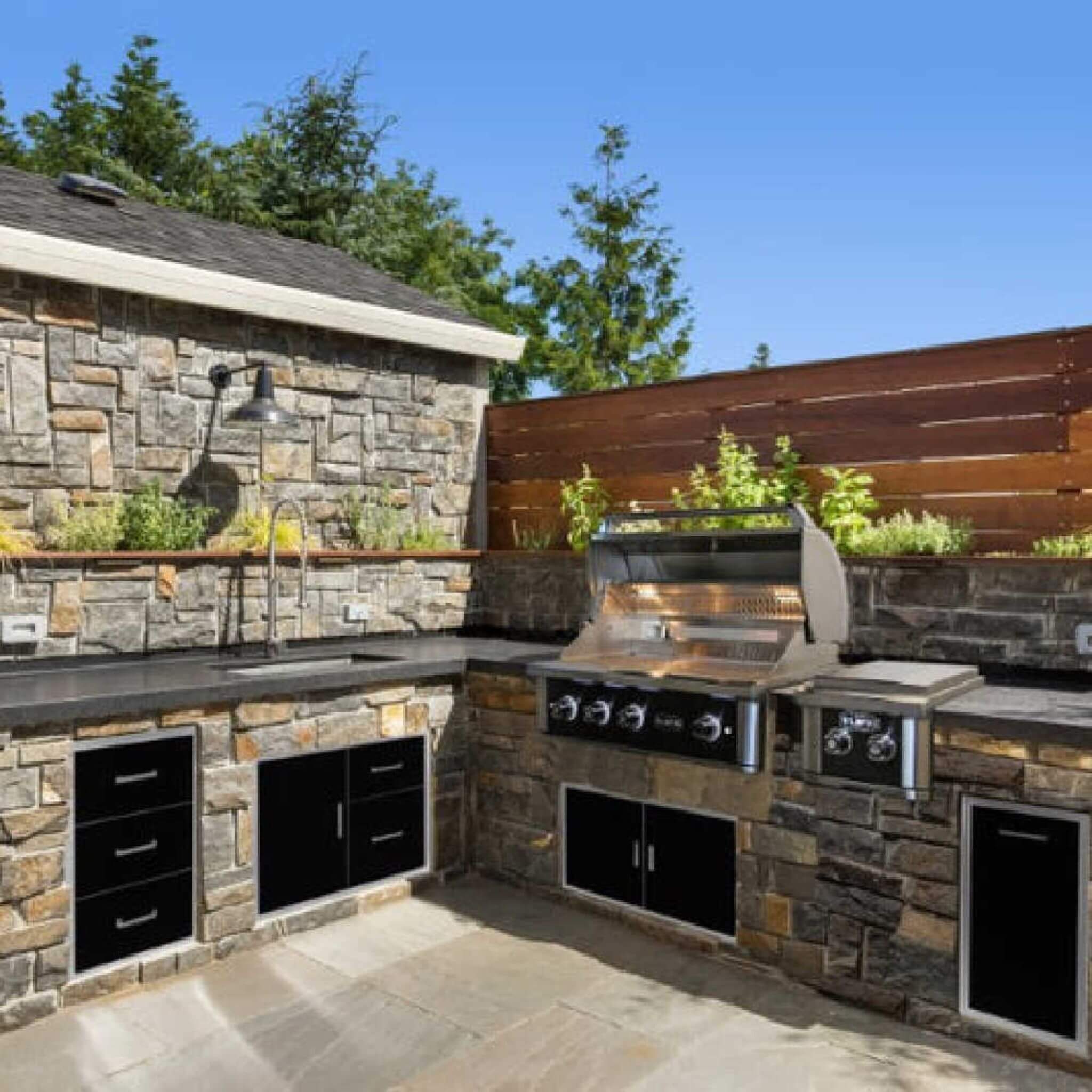 Wildfire Ranch Pro 24-Inch Stainless Steel Power Burner on display, showcasing its robust design for outdoor grilling.
