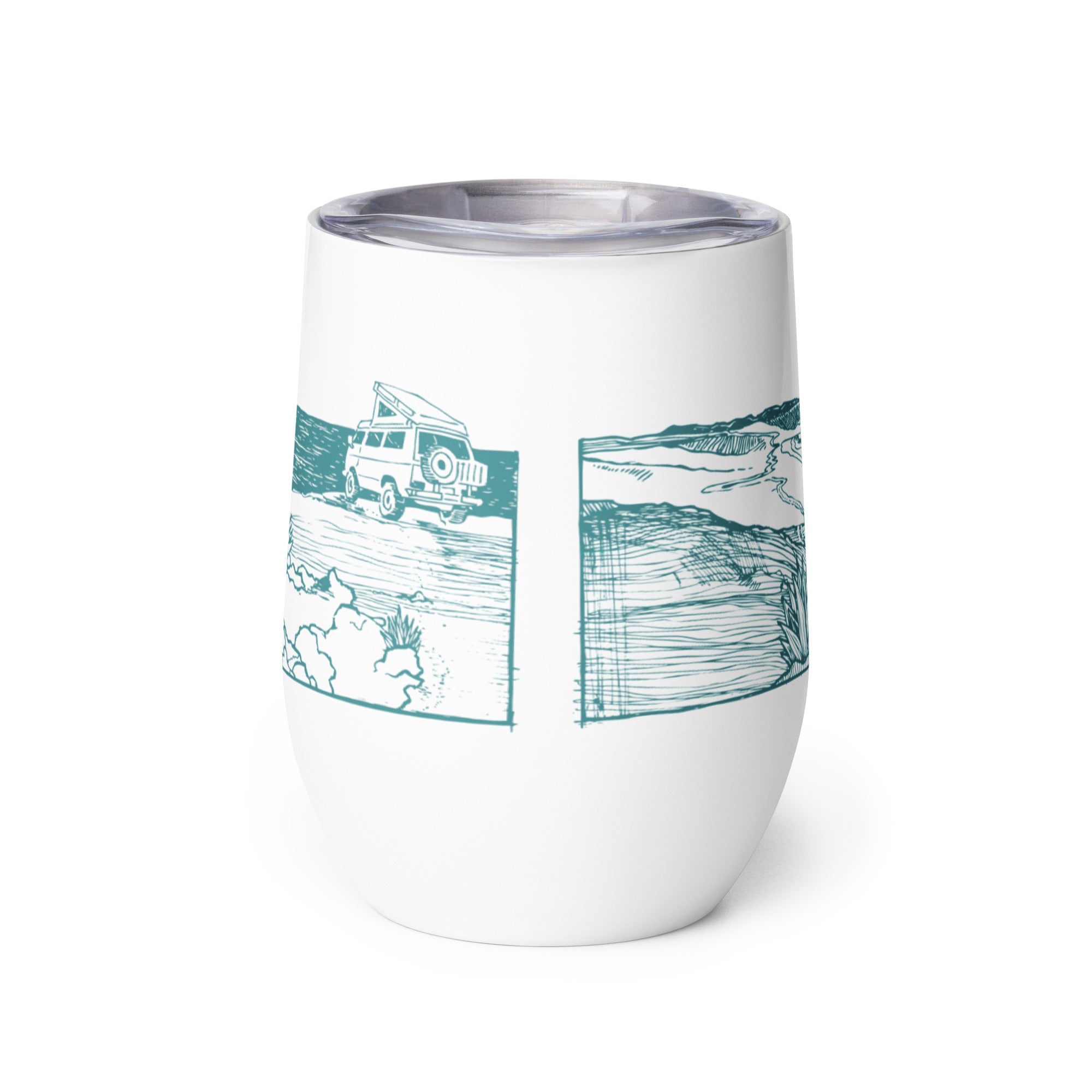 Woodcut Baja Wine Tumbler - OVERLANDERS Outfitter