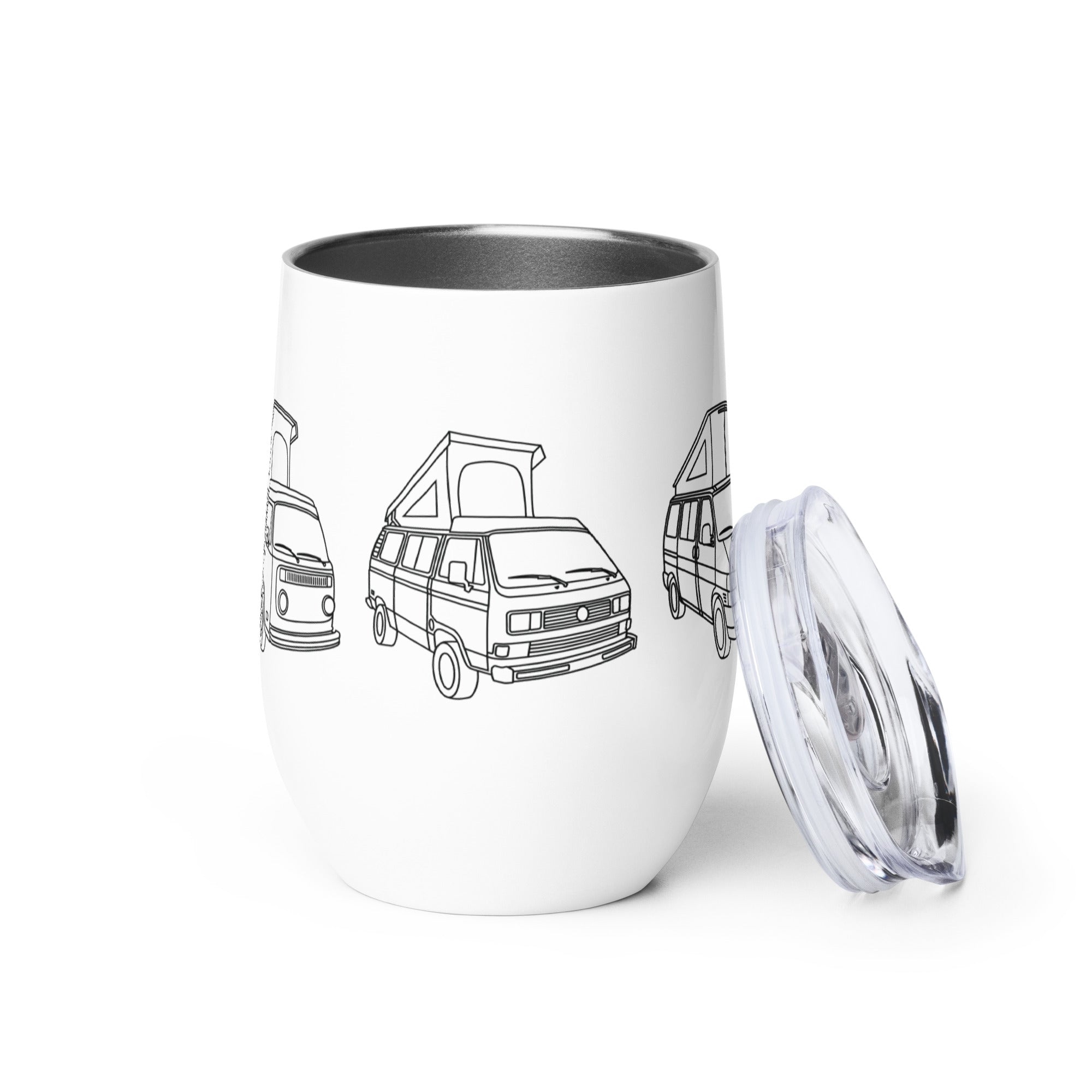 Van Line-Up Wine Tumbler - OVERLANDERS Outfitter