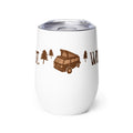Camp First, Work Later Wine Tumbler - OVERLANDERS Outfitter