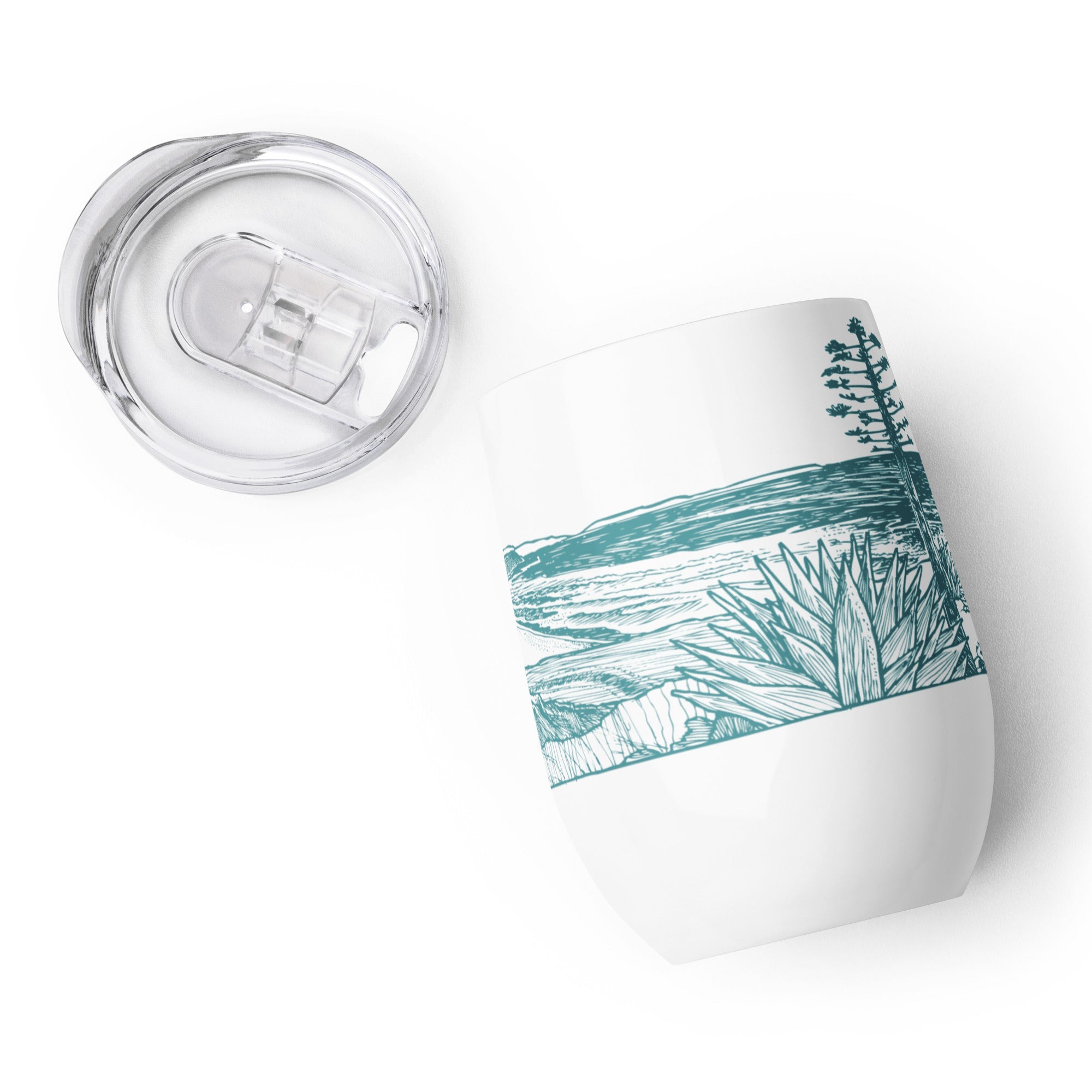 Woodcut Baja Wine Tumbler - OVERLANDERS Outfitter