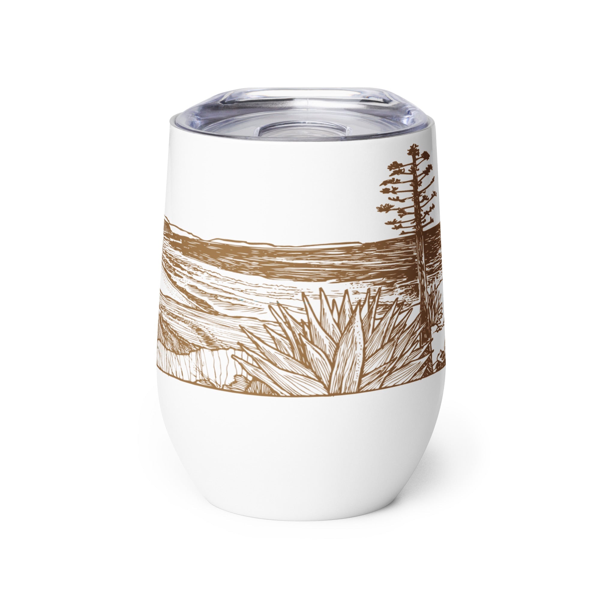 Woodcut Baja Wine Tumbler - OVERLANDERS Outfitter