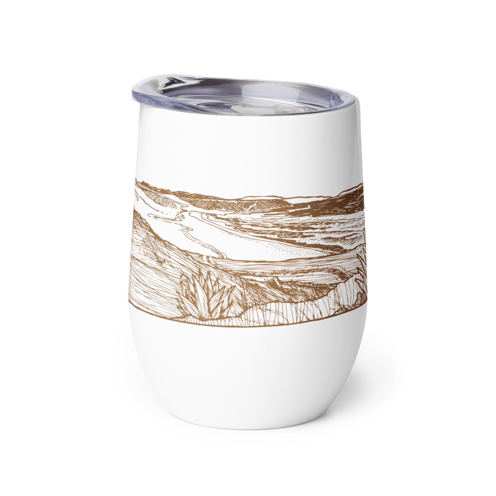 Woodcut Baja Wine Tumbler - OVERLANDERS Outfitter