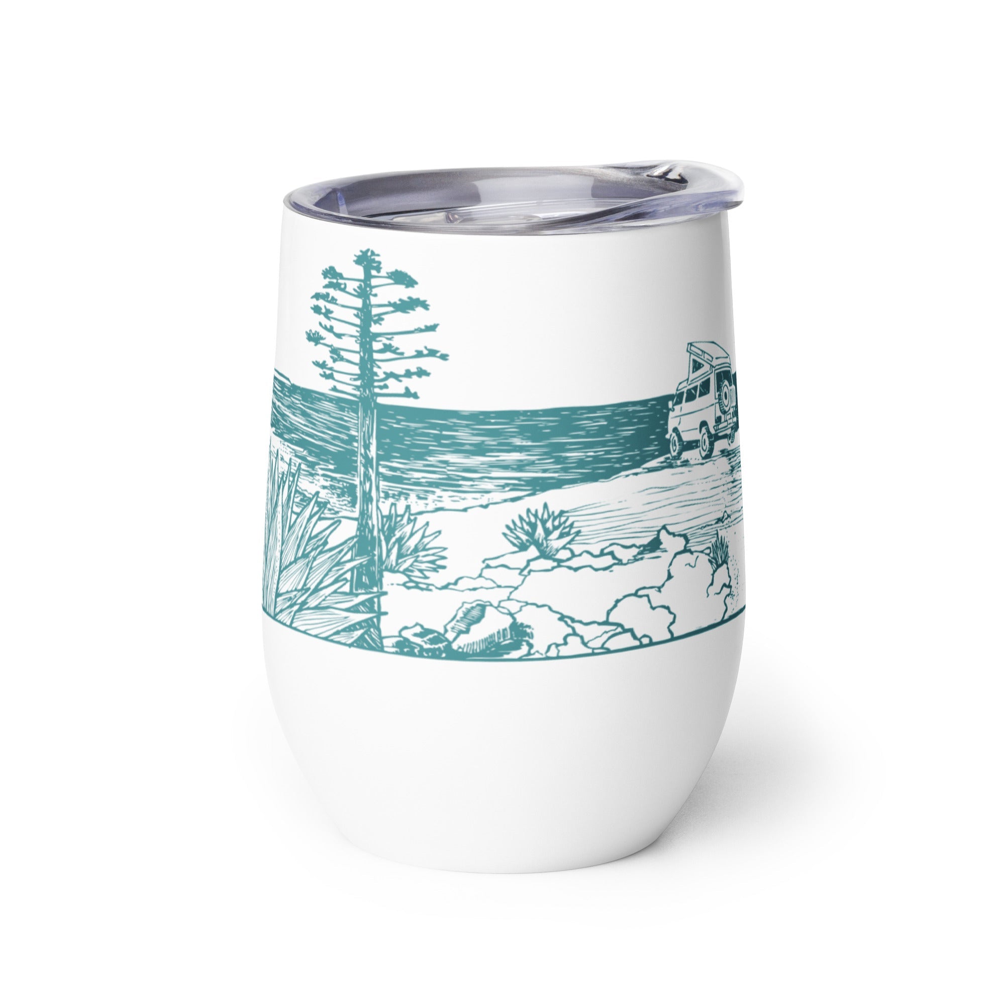 Woodcut Baja Wine Tumbler - OVERLANDERS Outfitter
