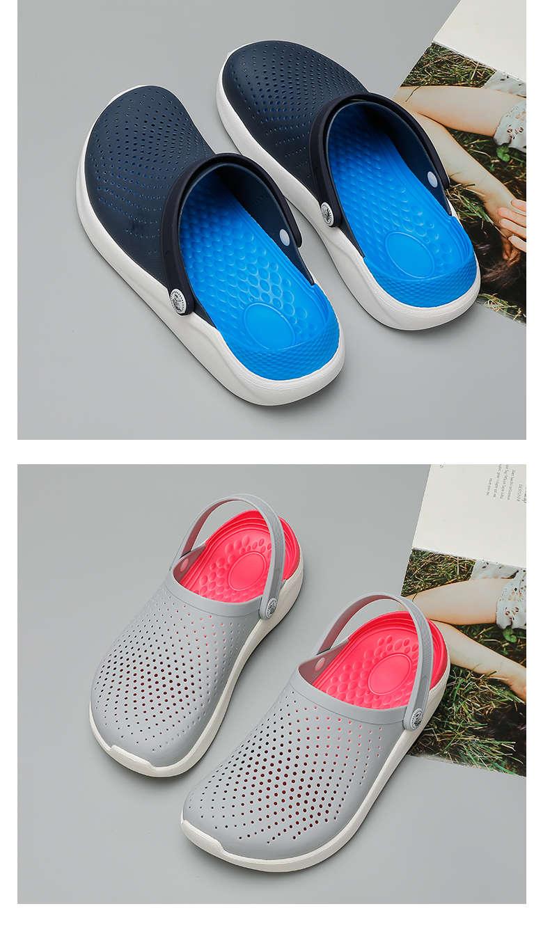 Women Stevvex slip-on summer flip flops and beach sandals, casual garden clogs, water shoes, and slippers for work and beach.