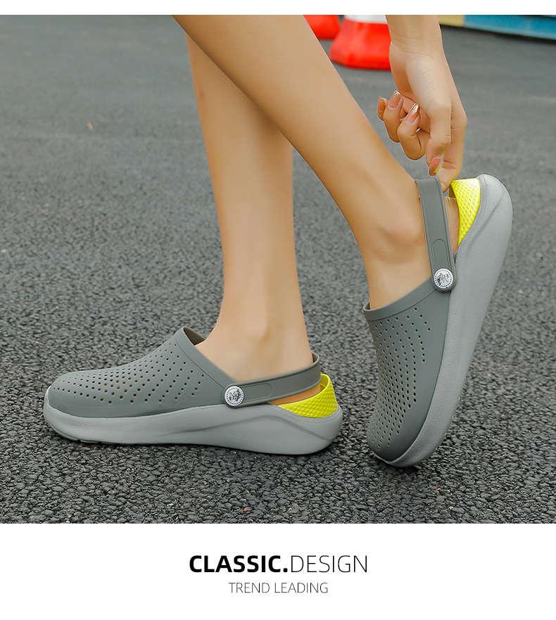 Women Stevvex slip-on summer flip-flops and beach sandals, casual water shoes perfect for garden, work, gym, and beach activities.