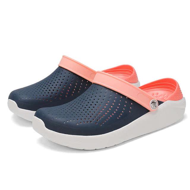 Women Stevvex summer flip-flops and beach sandals, slip-on water shoes and casual garden clogs for beach, work, and gym.