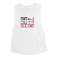 Go Outside Women's Muscle Tank - OVERLANDERS Outfitter
