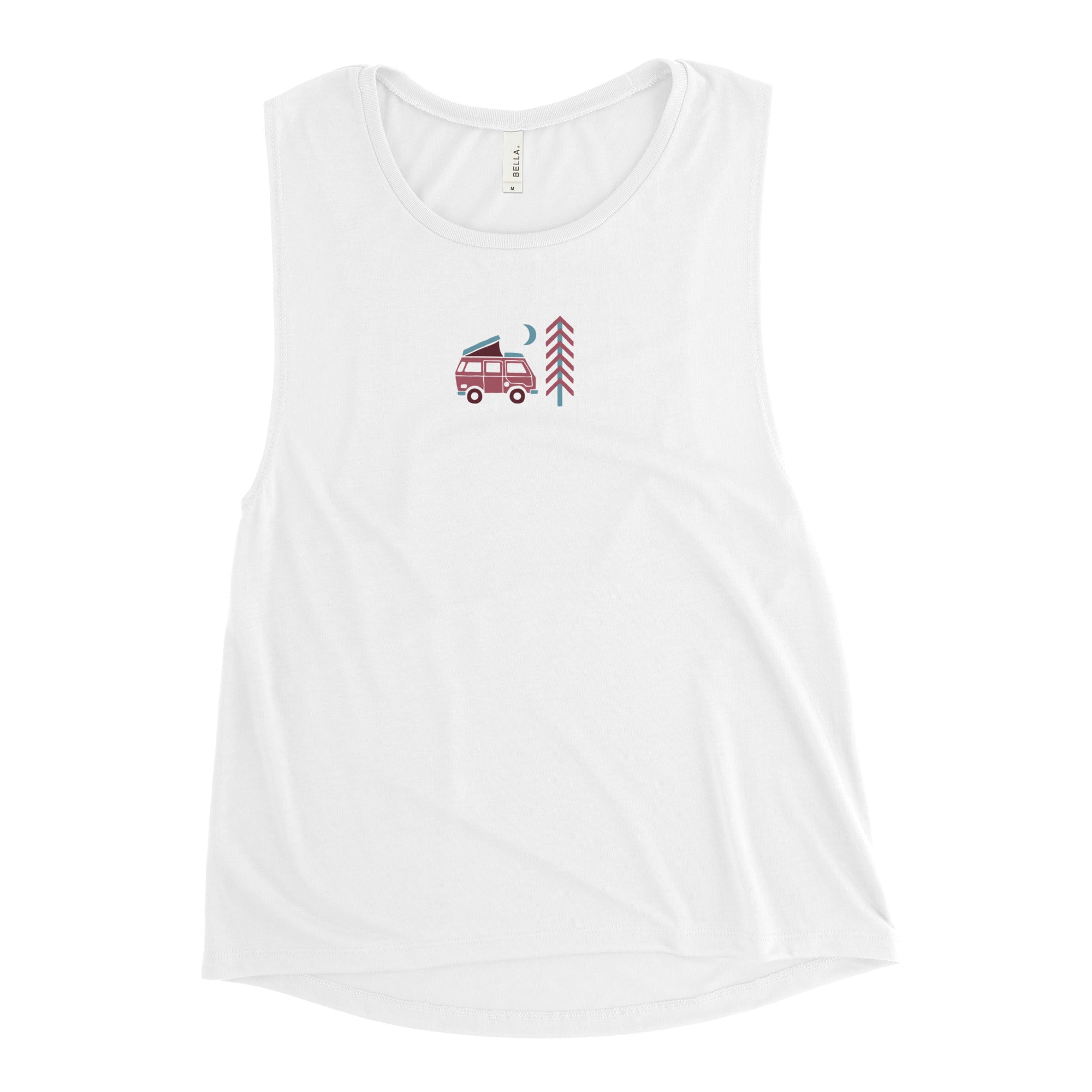 Go Outside Van Women's Muscle Tank - OVERLANDERS Outfitter