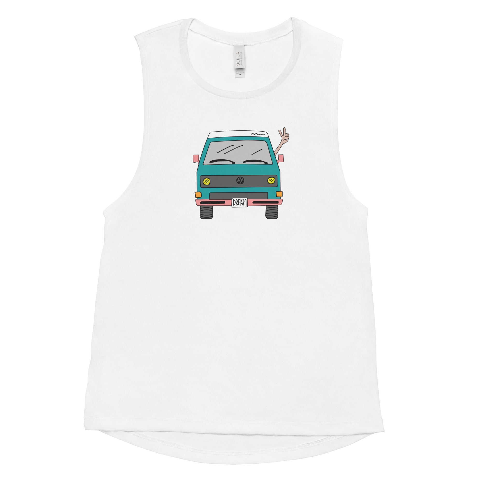 Dream Machine Women's Muscle Tank Top - OVERLANDERS Outfitter