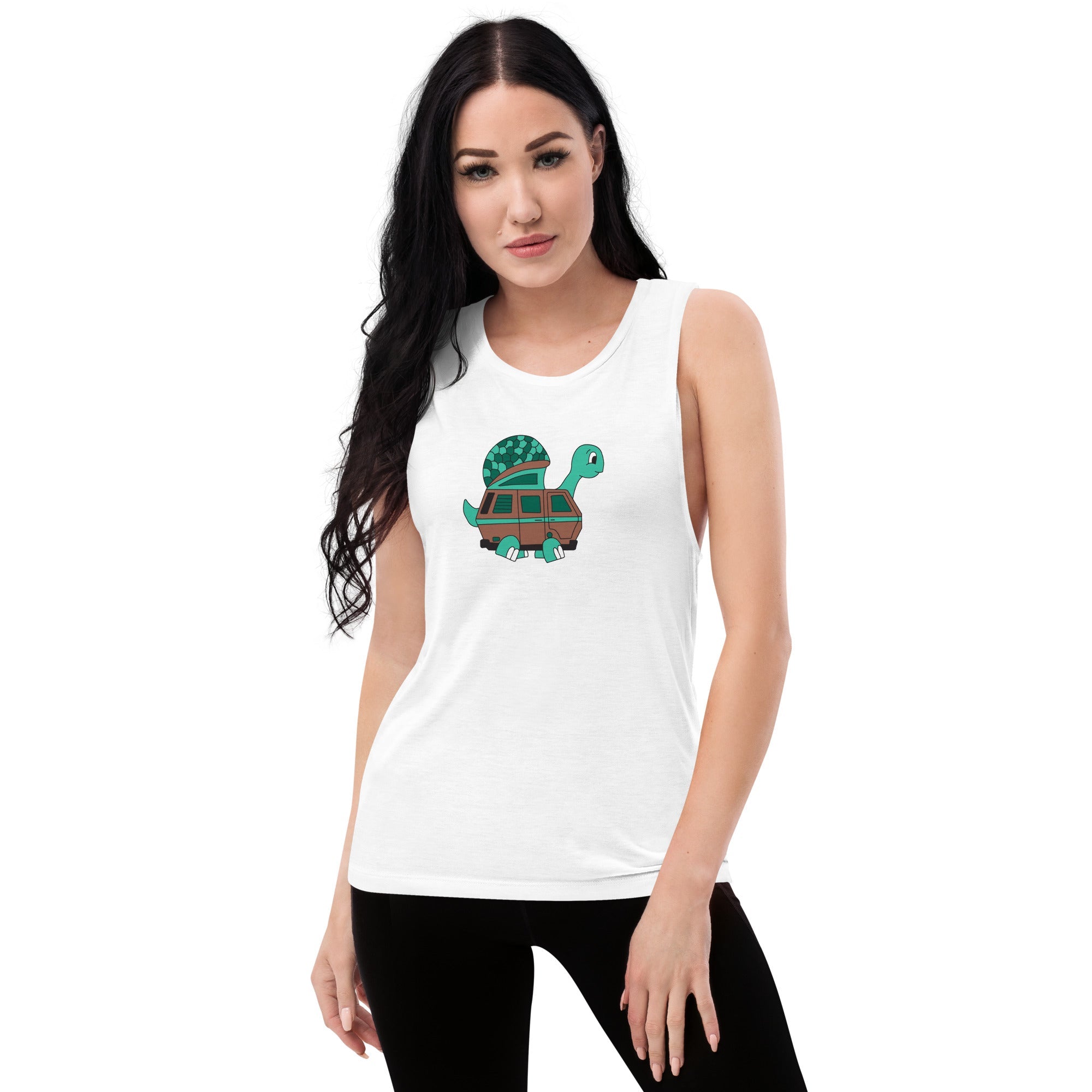 Tom Turtle Women's Muscle Tank Top - OVERLANDERS Outfitter