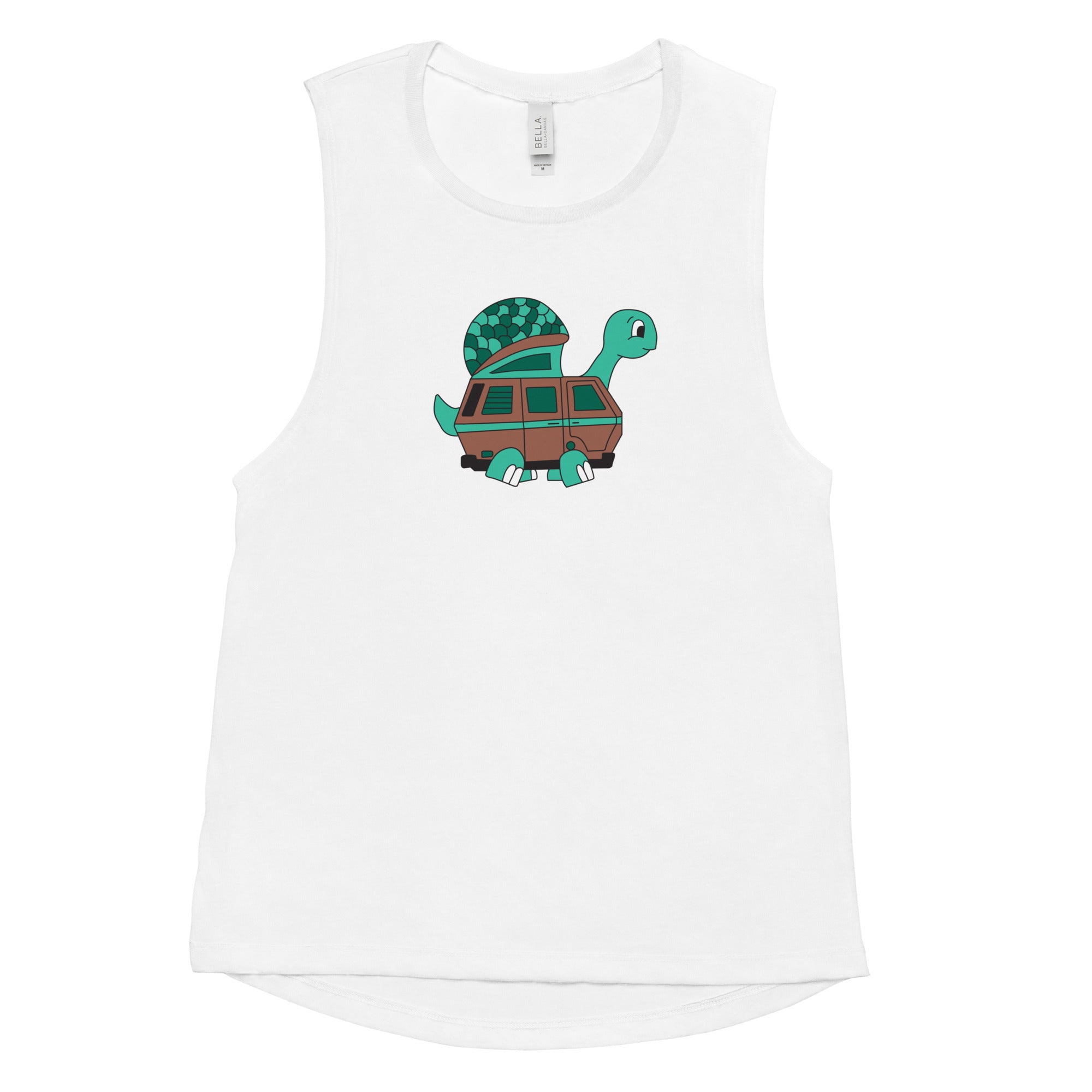 Tom Turtle Women's Muscle Tank Top - OVERLANDERS Outfitter
